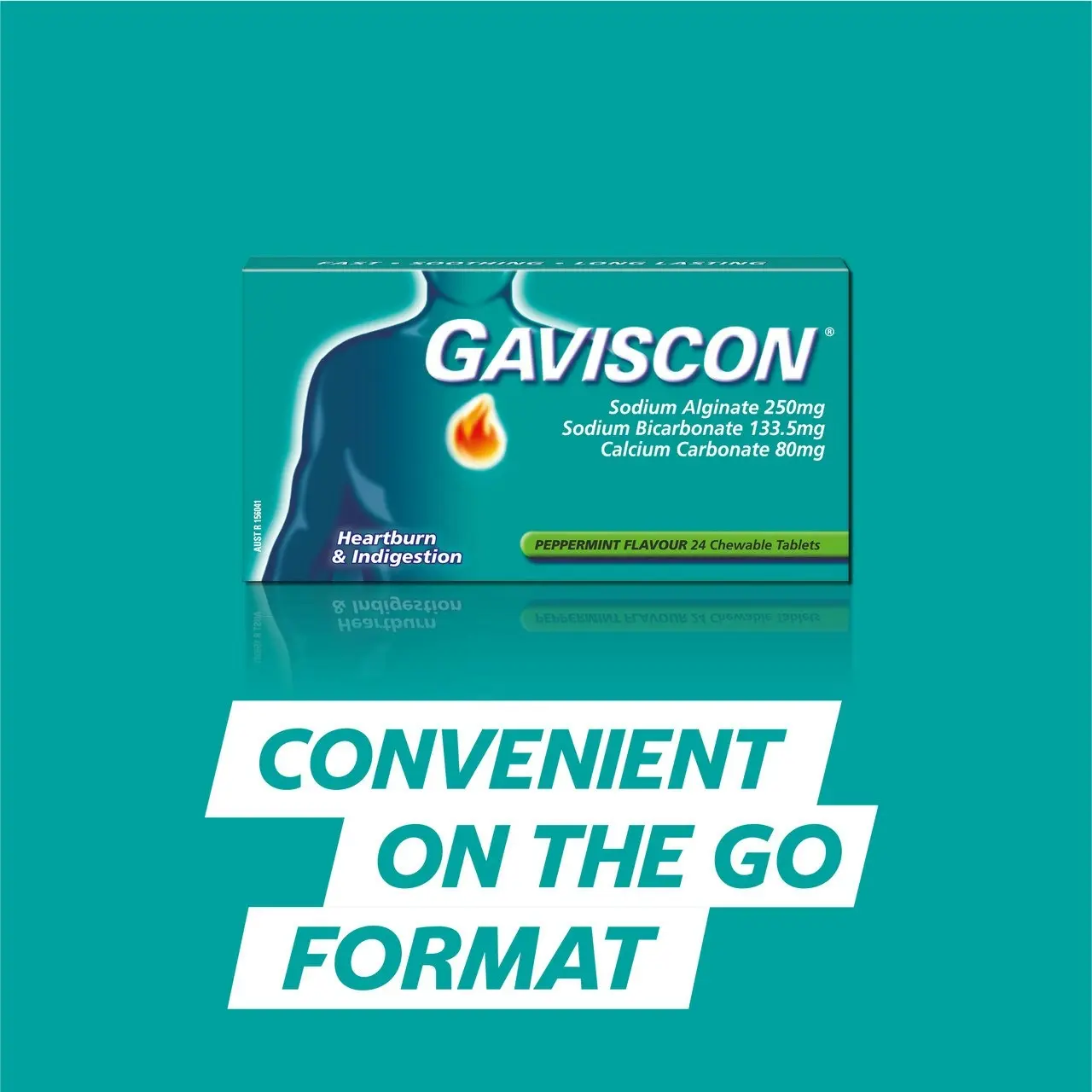 Gaviscon Core Peppermint 48 Pack