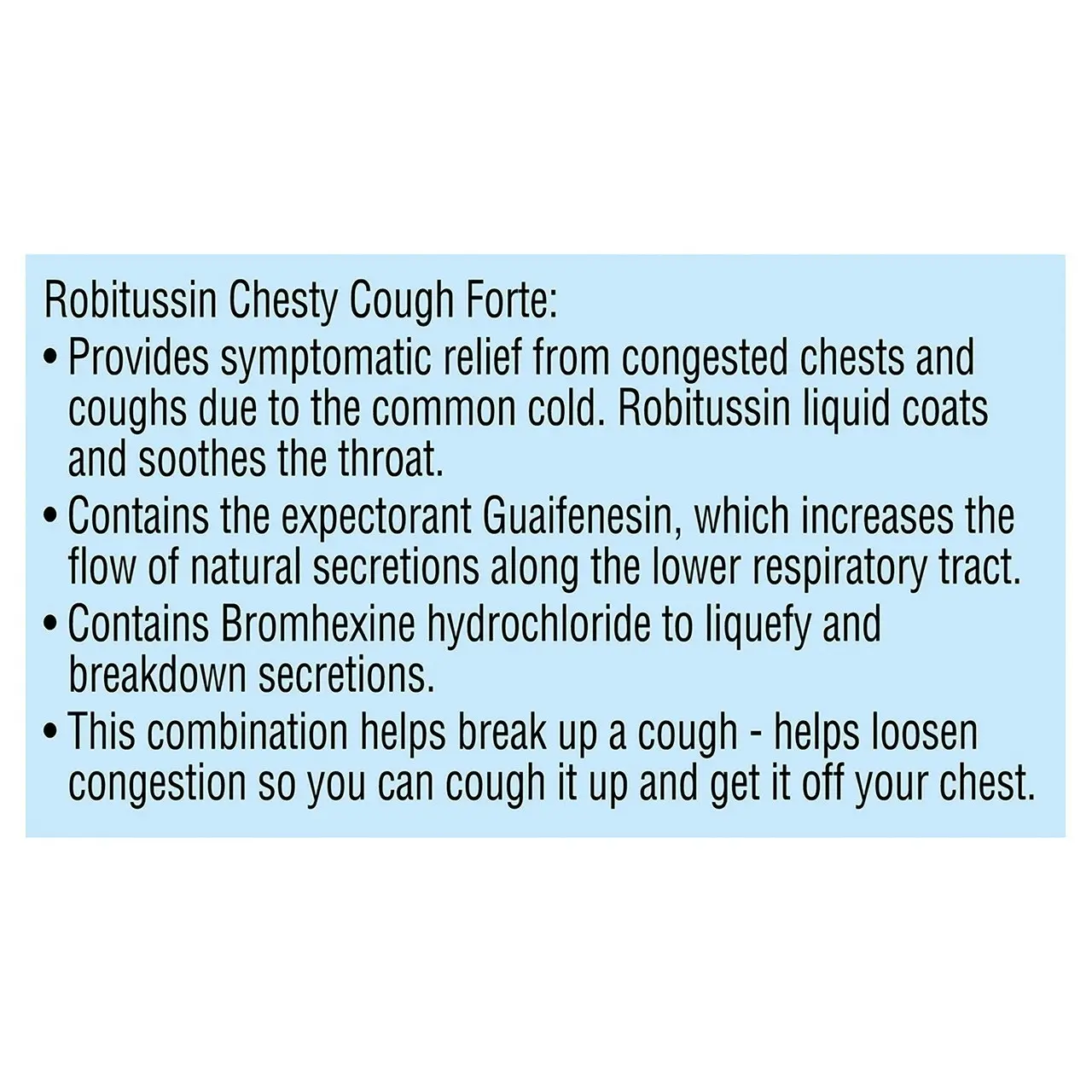 Robitussin Chesty Cough Forte Cough Liquid 200mL