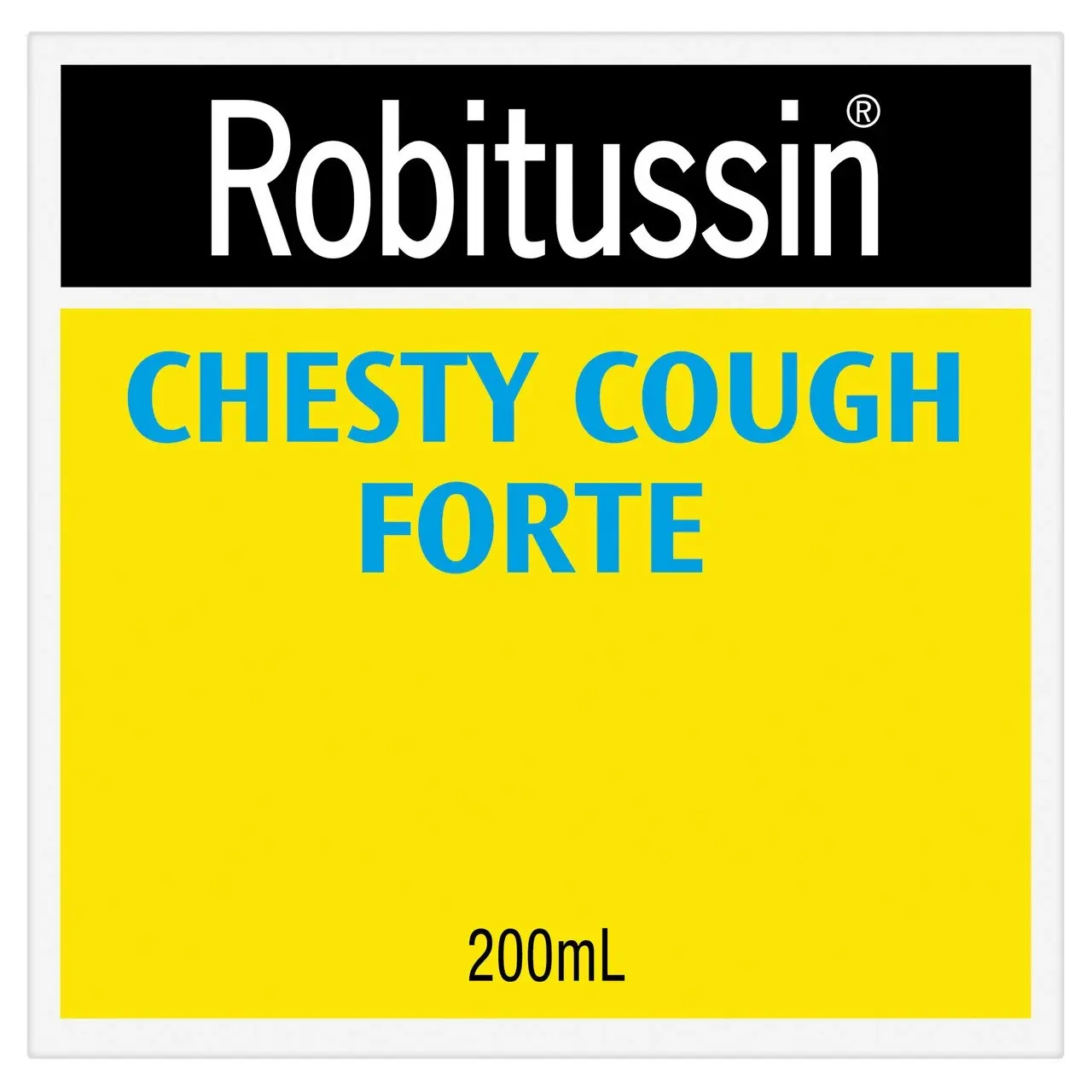 Robitussin Chesty Cough Forte Cough Liquid 200mL