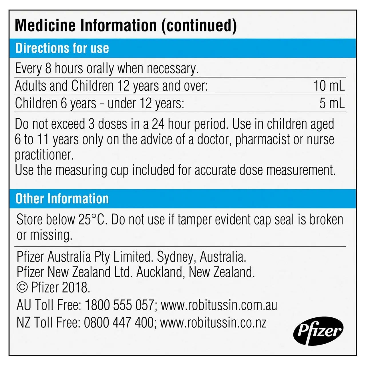 Robitussin Chesty Cough Forte Cough Liquid 200mL