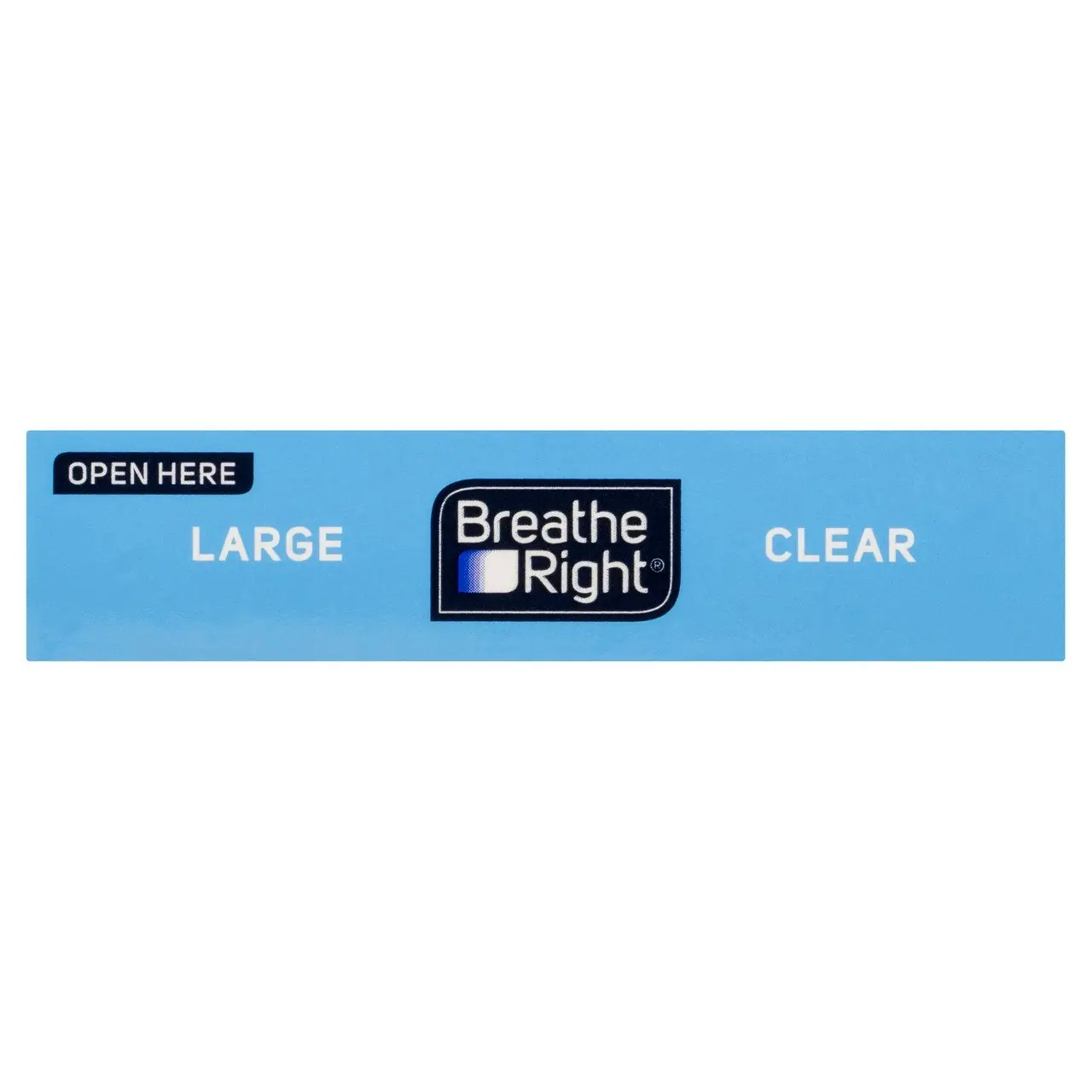 Breathe Right Nasal Strips Clear Large 10pk