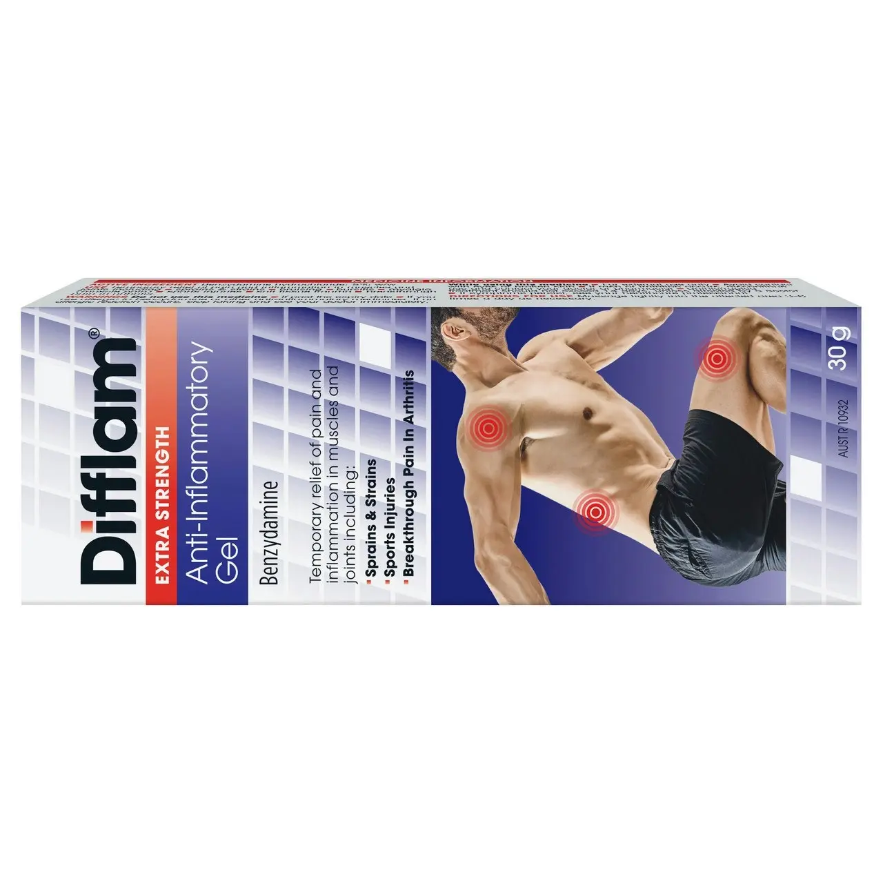 Difflam Extra Strength Anti-Inflammatory Gel 30g