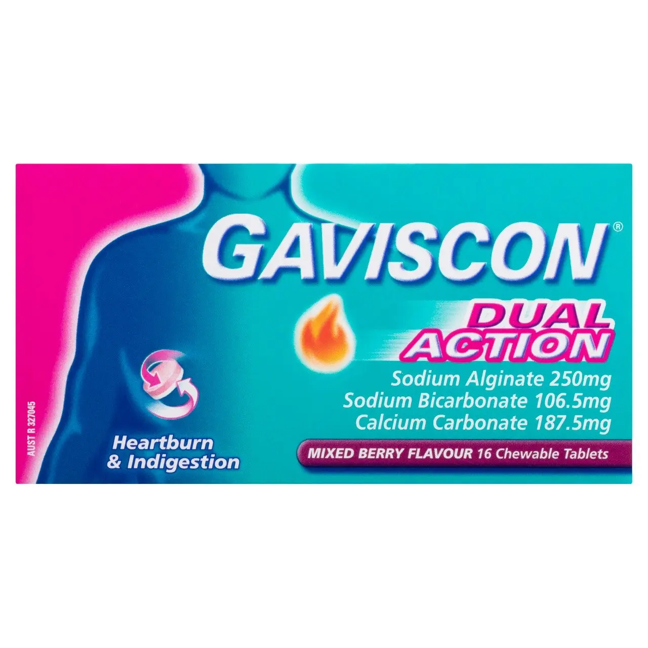 Gaviscon Dual Action Mixed Berry 16 Pack