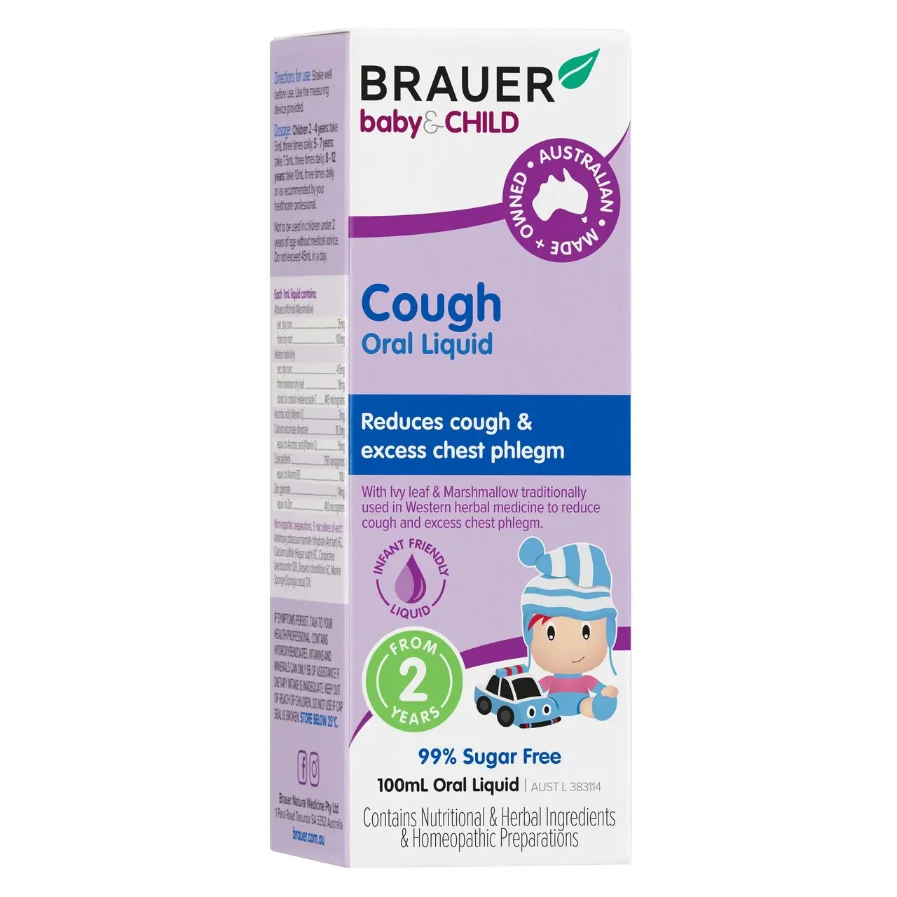 Brauer Baby & Child Cough 100mL