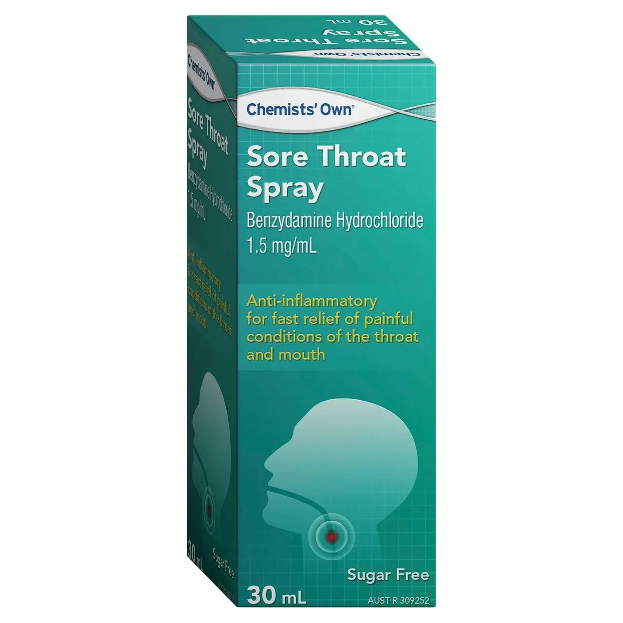 Chemists' Own Sore Throat Spray 30mL