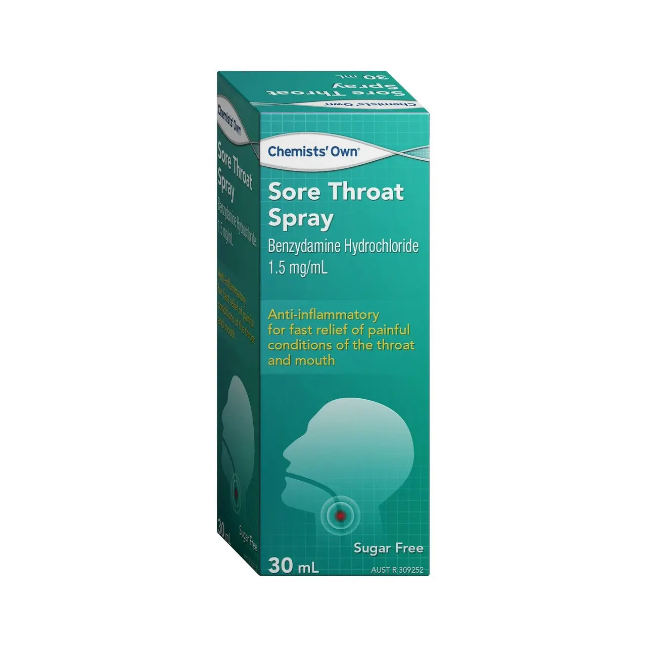 Chemists' Own Sore Throat Spray 30mL