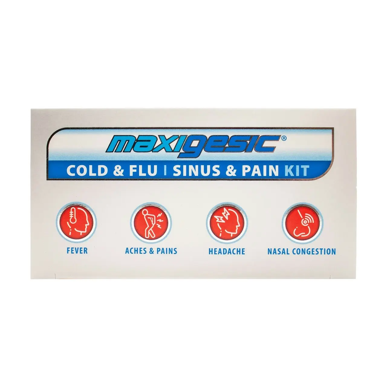 MAXIGESIC Cold & Flu Kit 12 Tablets + Maxiclear Nasal Spray 10ml