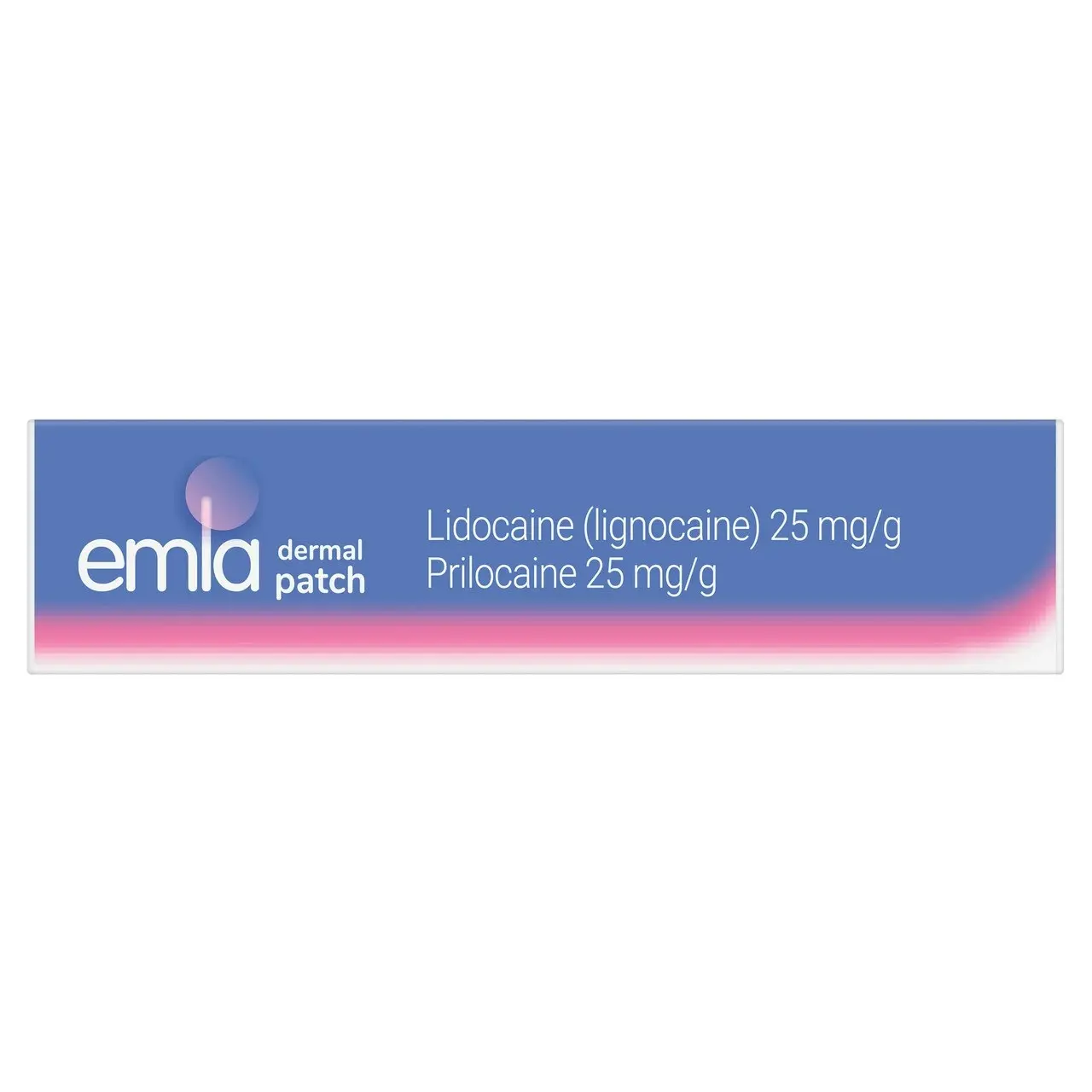 Emla 5% skin numbing patches (2 pack)