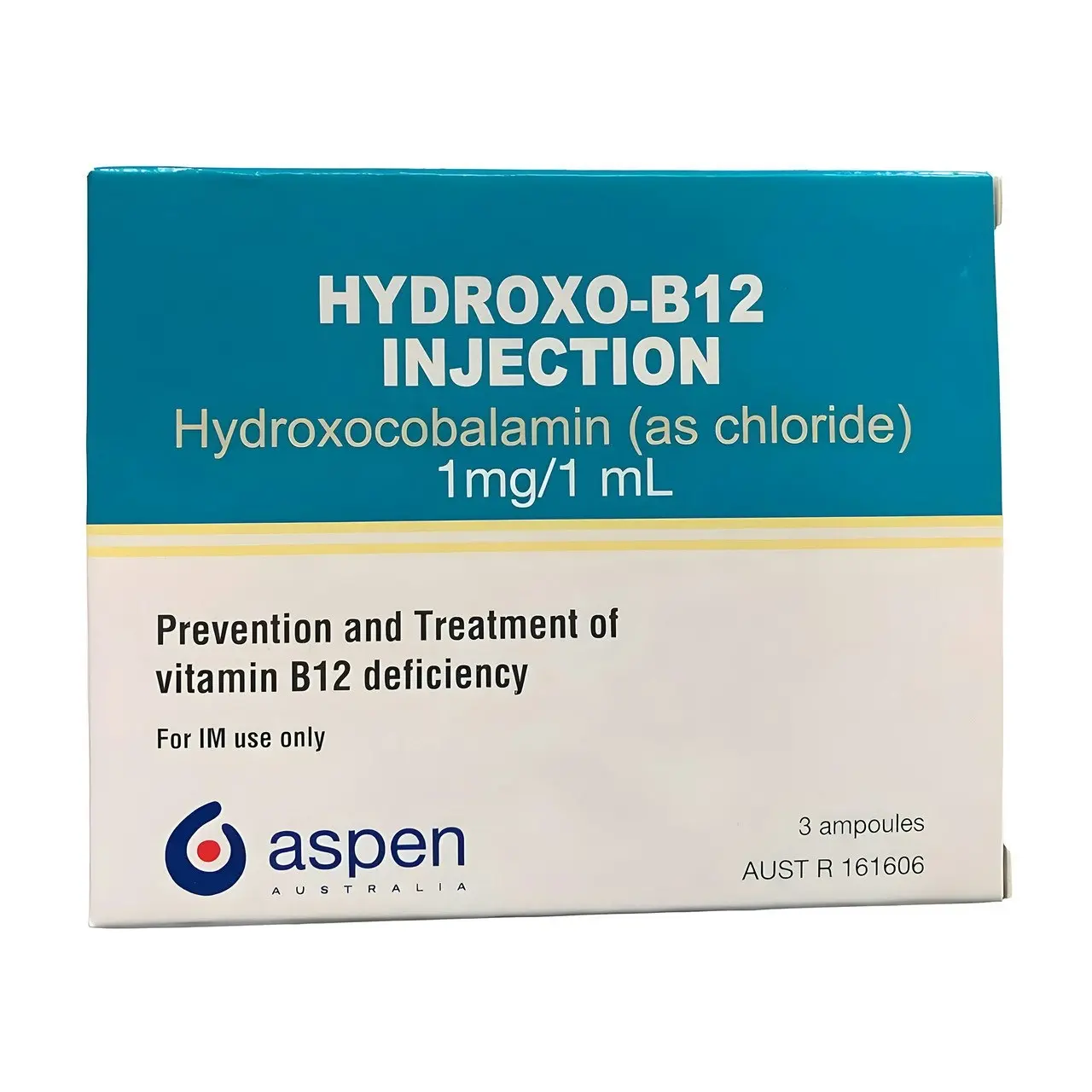 Hydroxo-B12 Injection 1mg/ml 3 Pack (Same as Neo-B12)