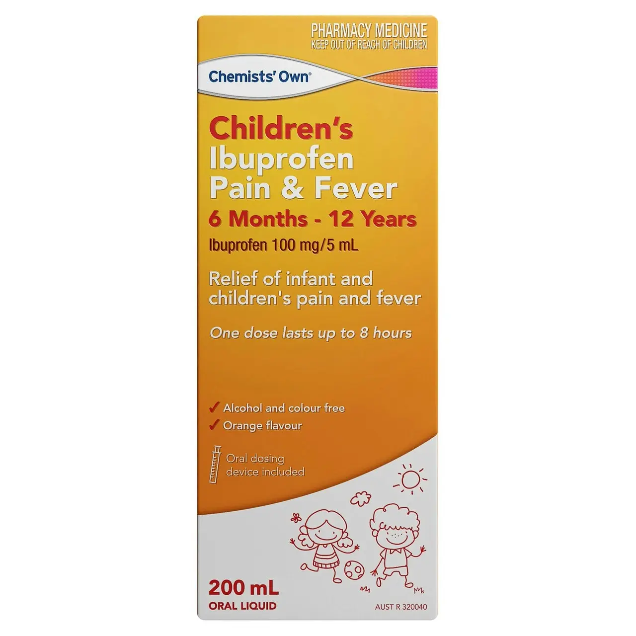 Chemists' Own Children's Ibuprofen Pain & Fever 200mL