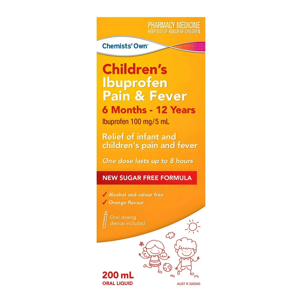 Chemists' Own Children's Ibuprofen Pain & Fever 200mL