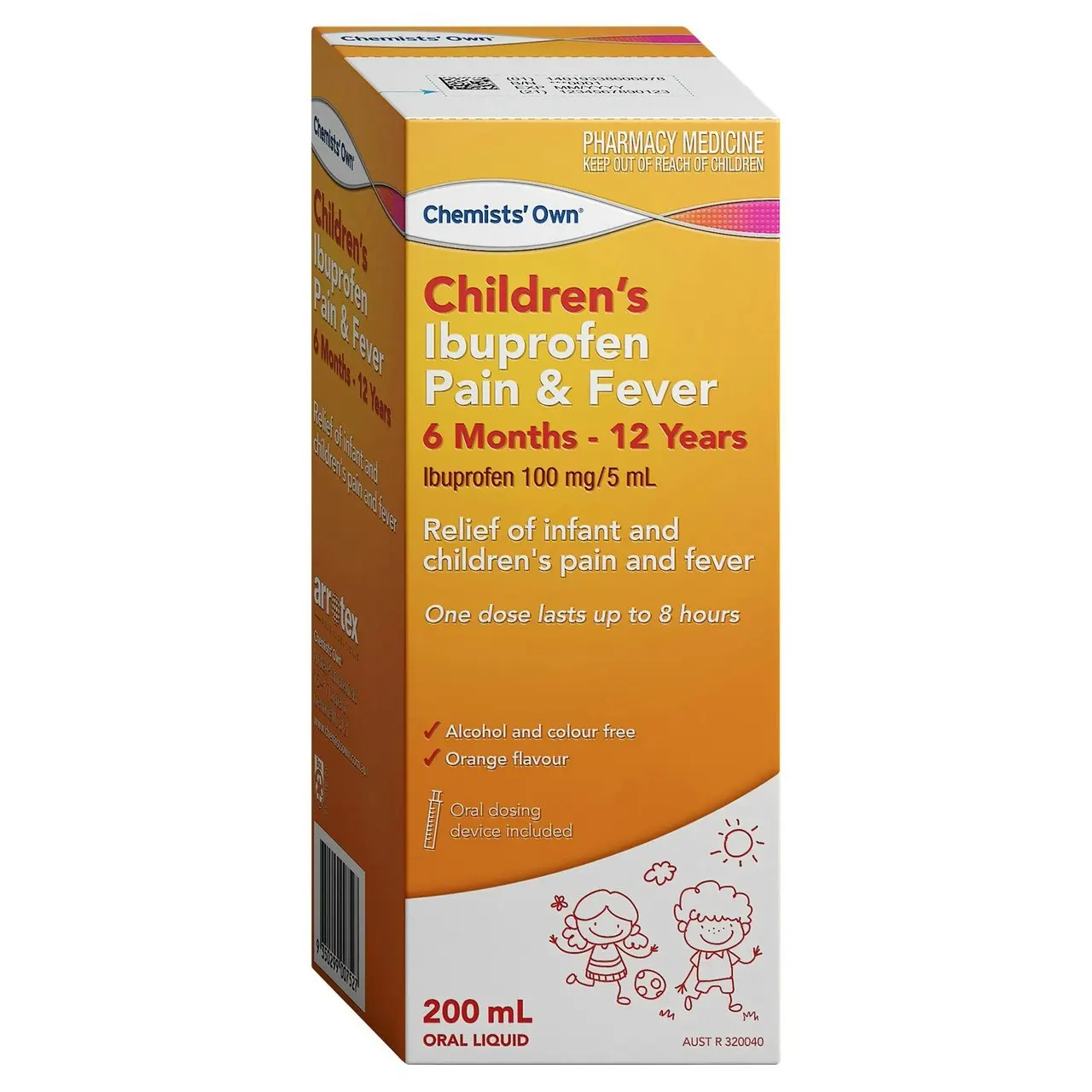 Chemists' Own Children's Ibuprofen Pain & Fever 200mL