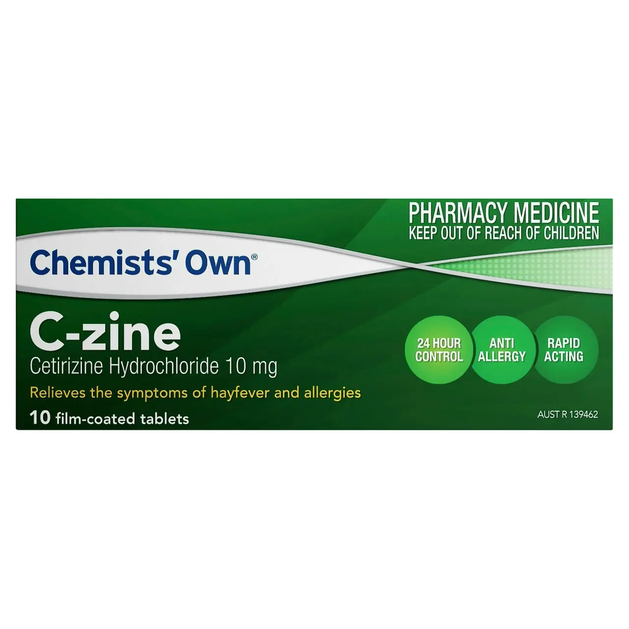 Chemists' Own C-Zine Tablets 10mg 10