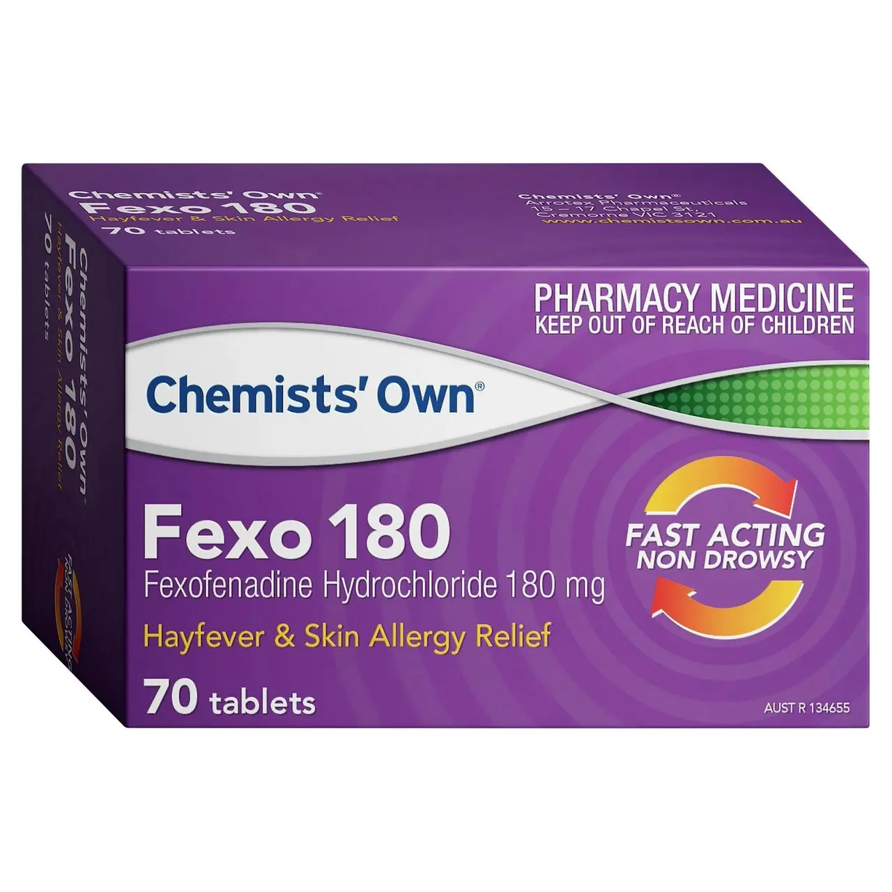 Chemists' Own Fexo Tablets 180mg 70