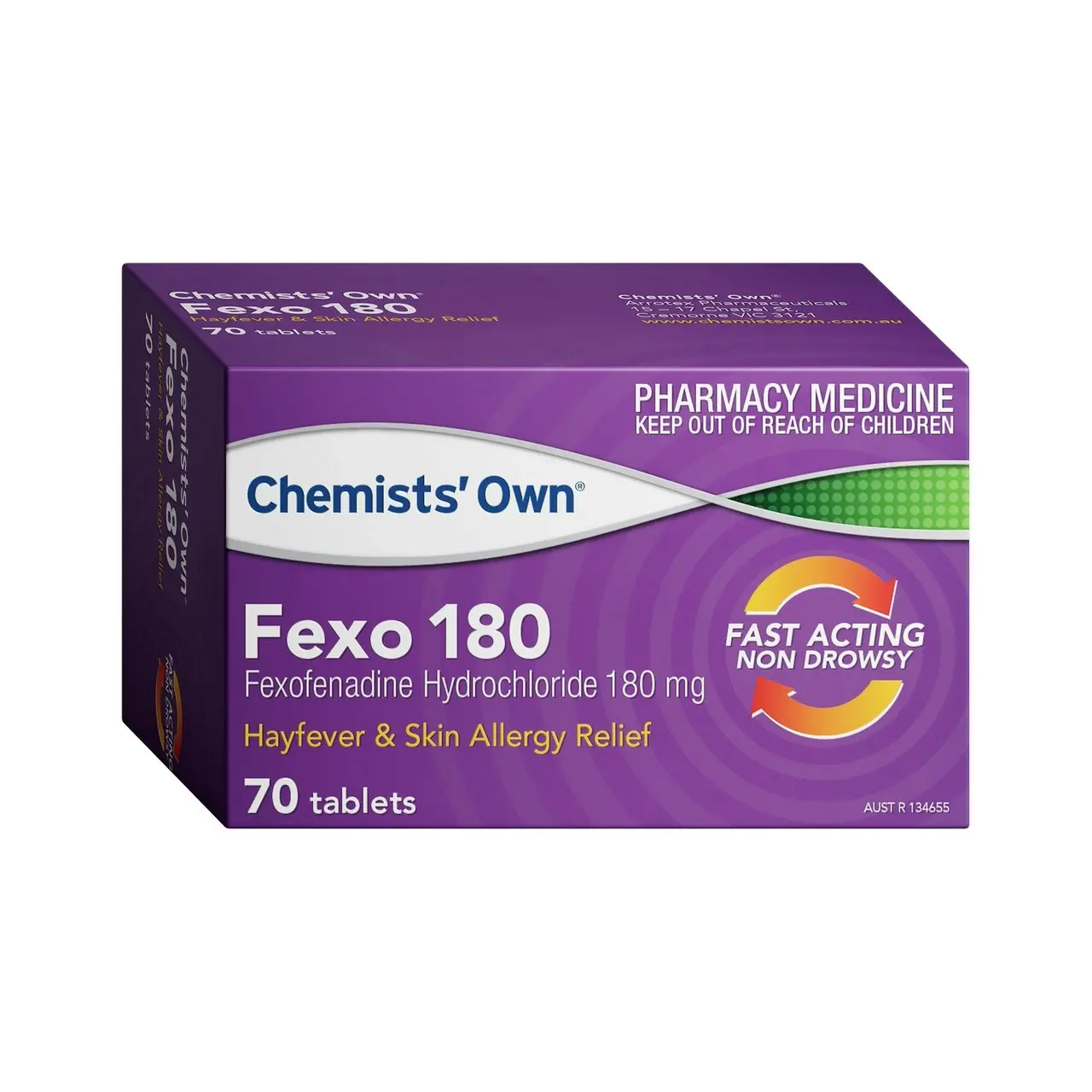 Chemists' Own Fexo Tablets 180mg 70