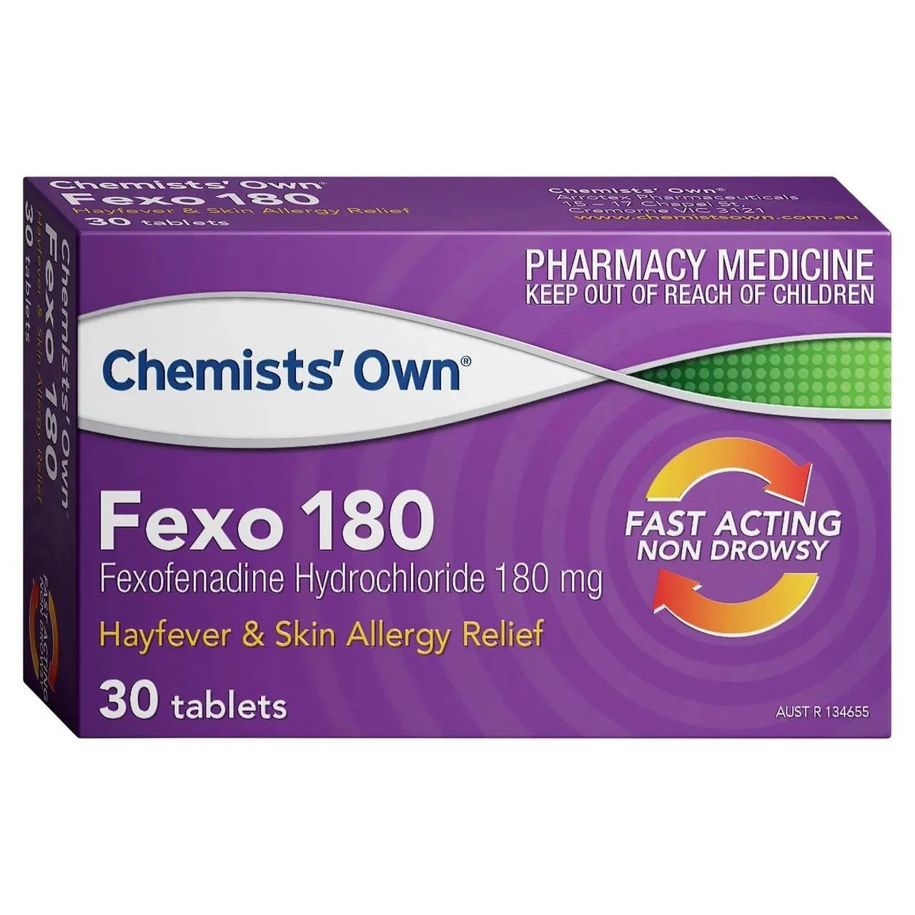 Chemists' Own Fexo Tablets 180mg 30