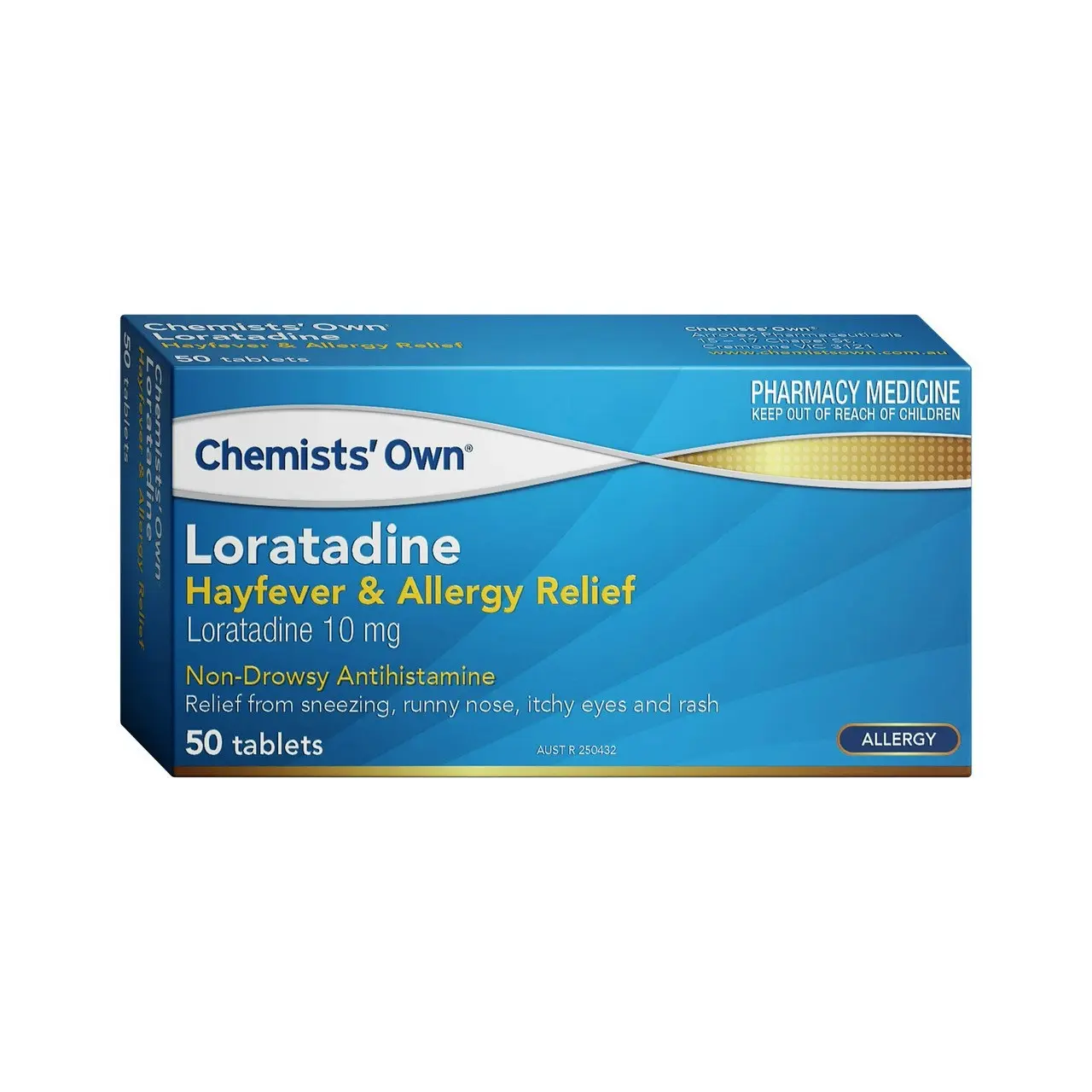 Chemists' Own Loratadine Tablets 10mg 50