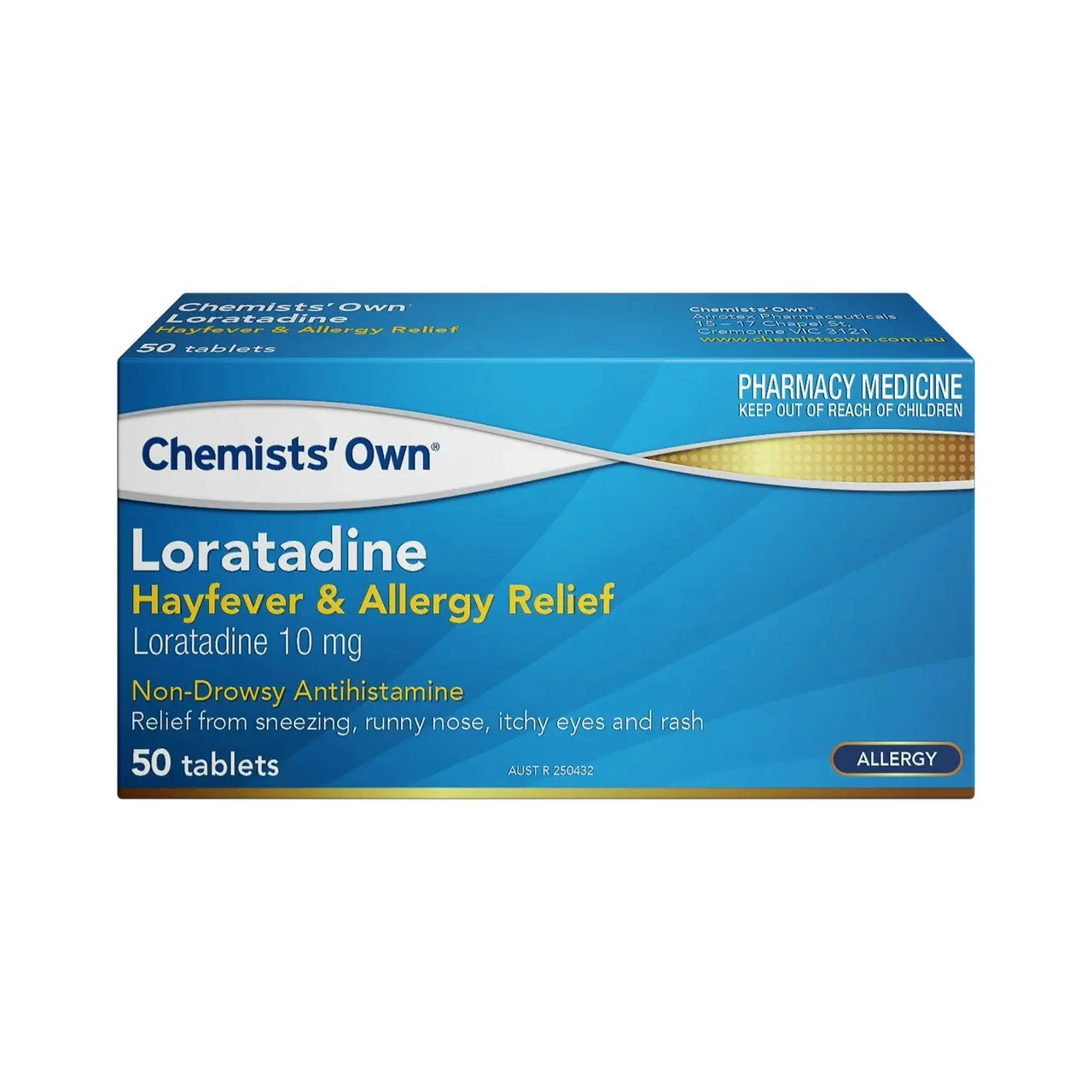 Chemists' Own Loratadine Tablets 10mg 50