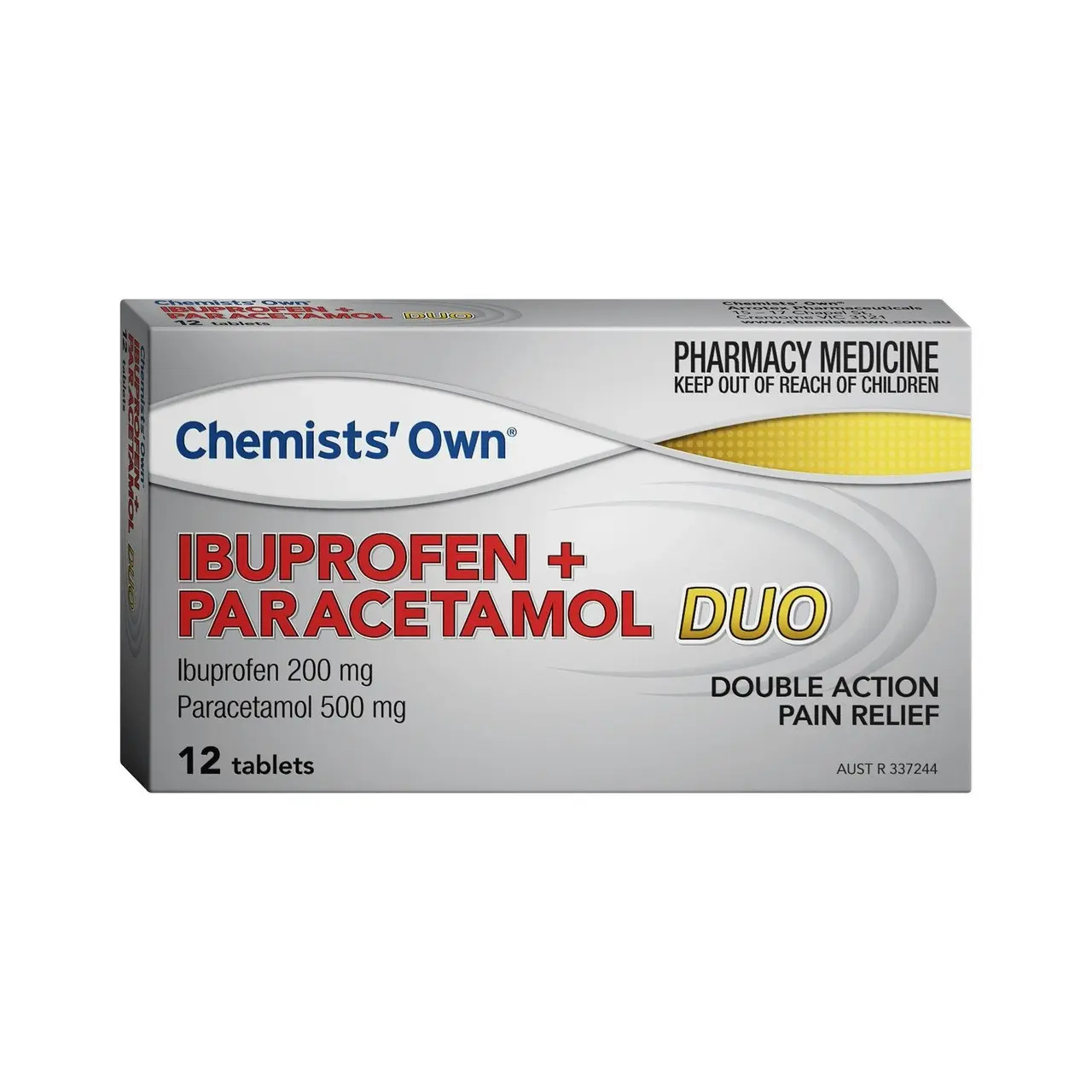 Chemists' Own Ibuprofen + Paracetamol Duo Tablets 12