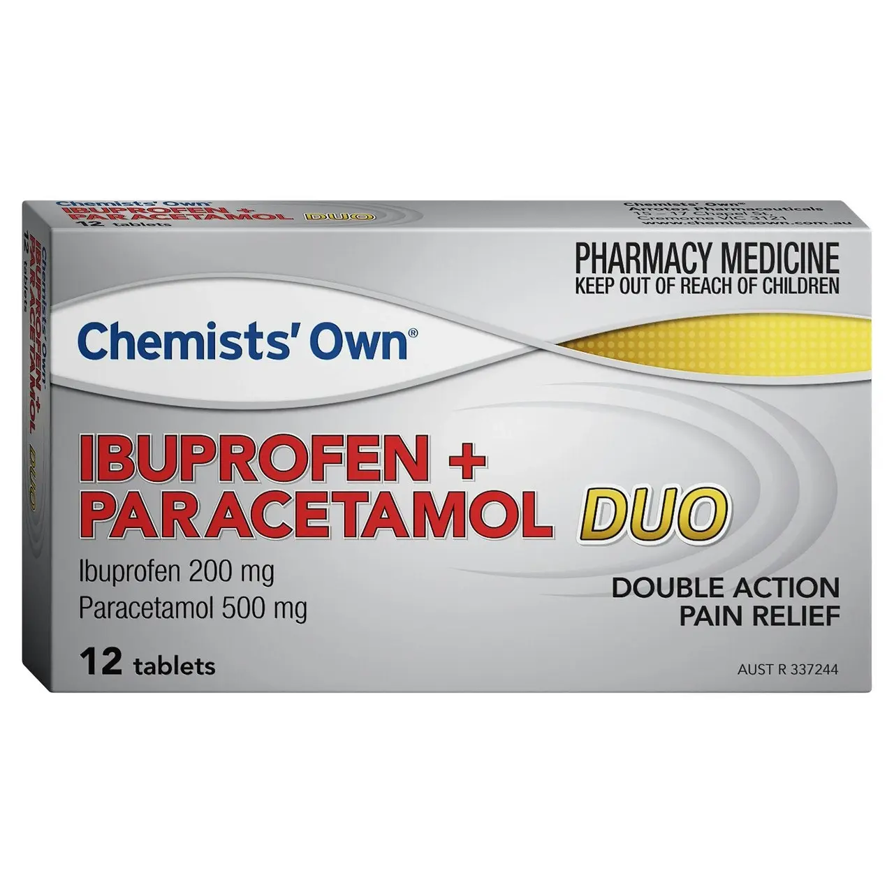 Chemists' Own Ibuprofen + Paracetamol Duo Tablets 12