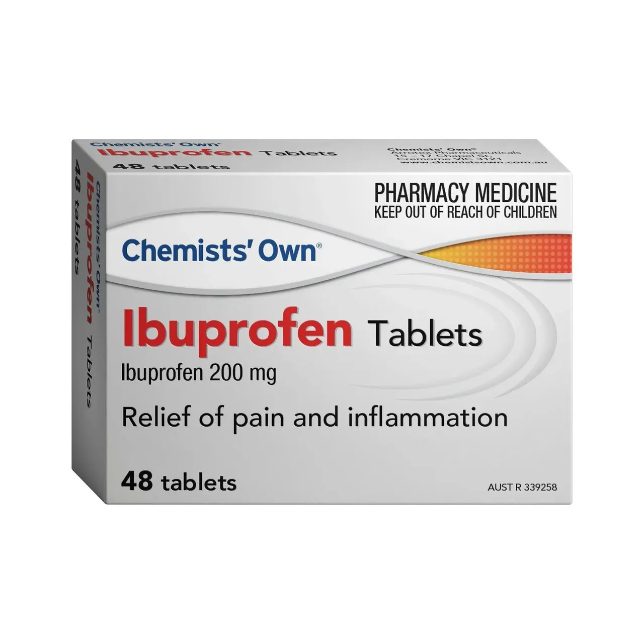 Chemists' Own Ibuprofen Tablets 200mg 48