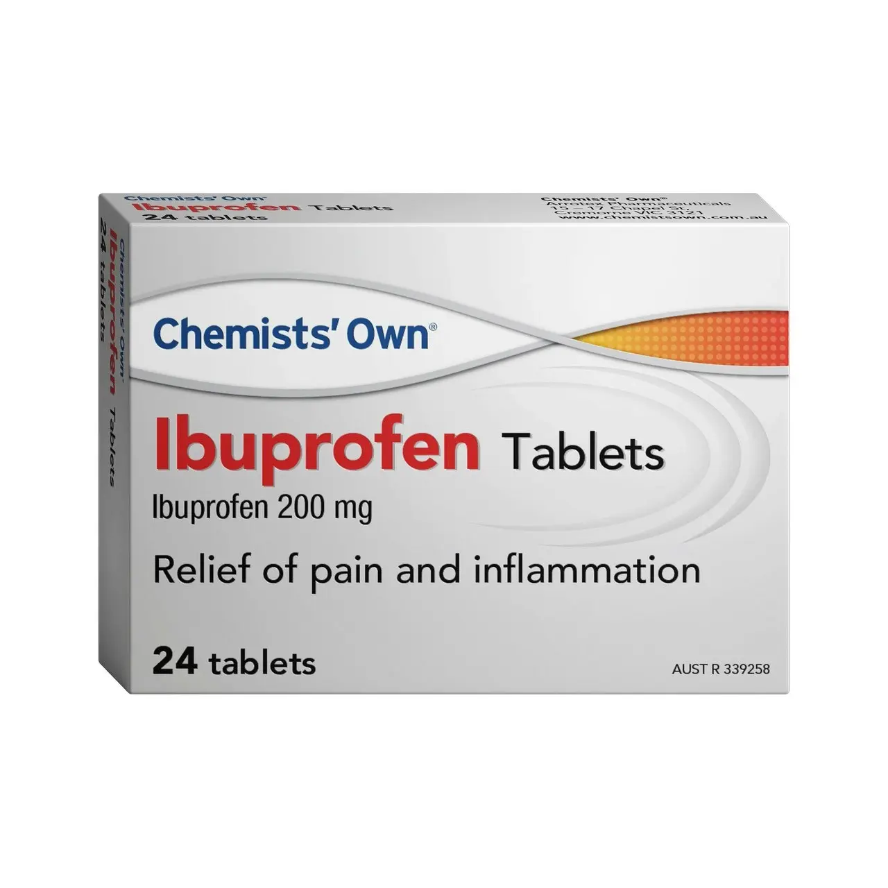 Chemists' Own Ibuprofen Tablets 200mg 24