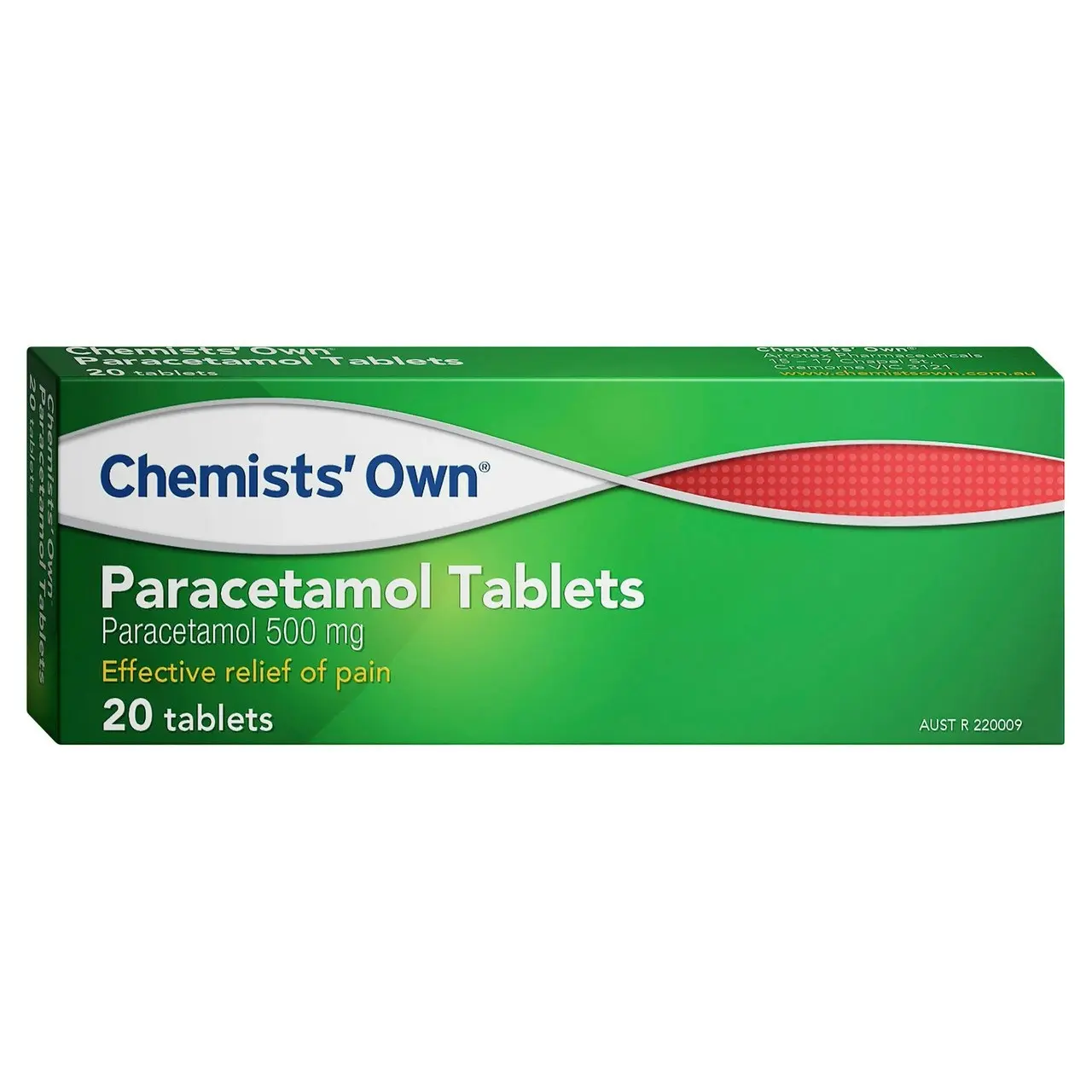 Chemists' Own Paracetamol Tablets 20