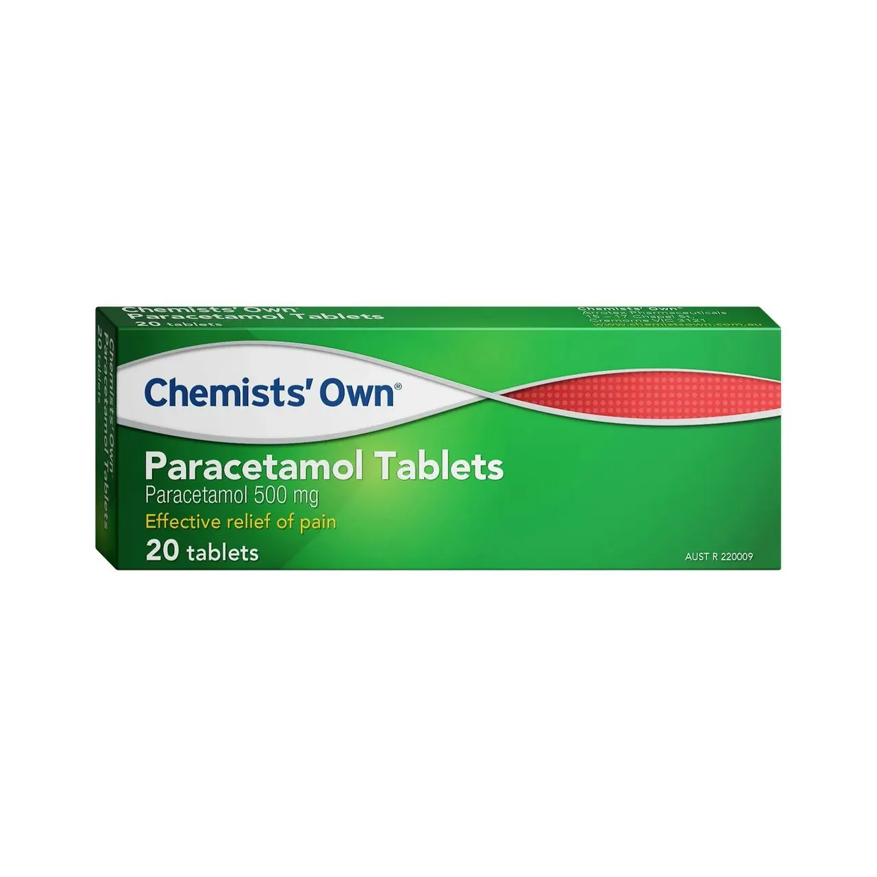 Chemists' Own Paracetamol Tablets 20