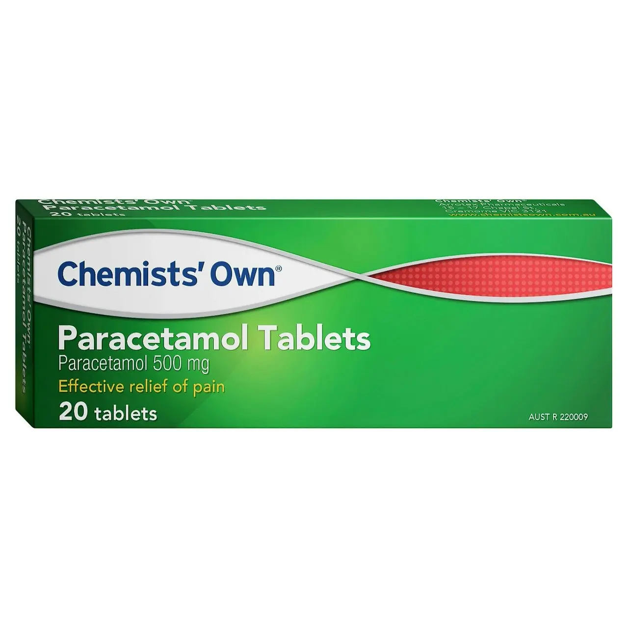 Chemists' Own Paracetamol Tablets 20