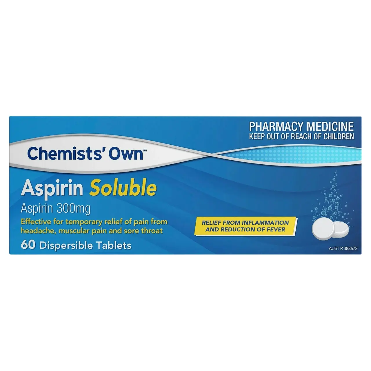 Chemists' Own Aspirin Soluble Tabs 60