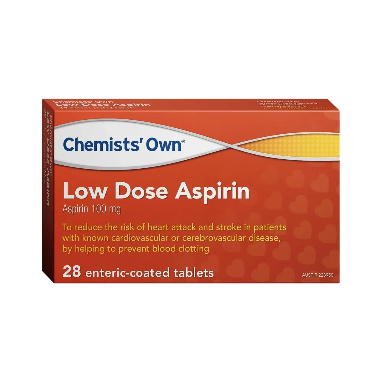 Chemists' Own Low Dose Aspirin Tablets 28