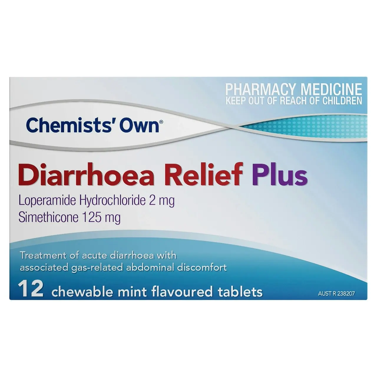 Chemists' Own Diarrhoea Relief Plus Tablets 12