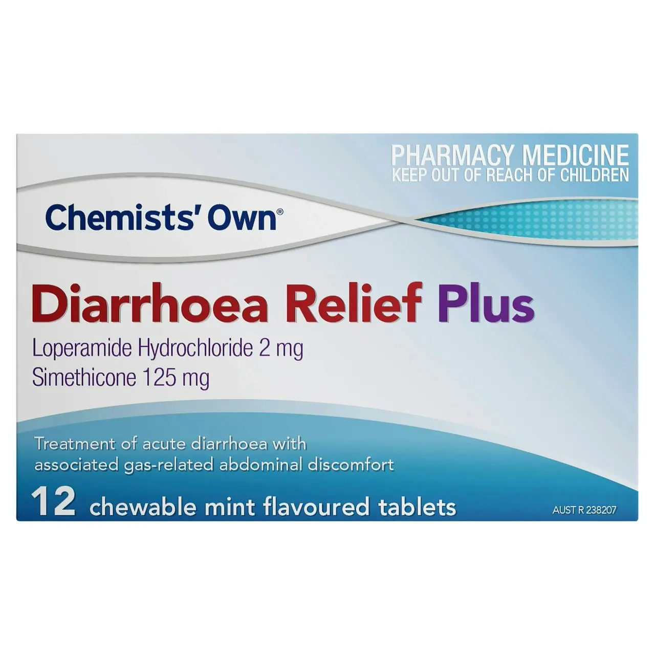 Chemists' Own Diarrhoea Relief Plus Tablets 12