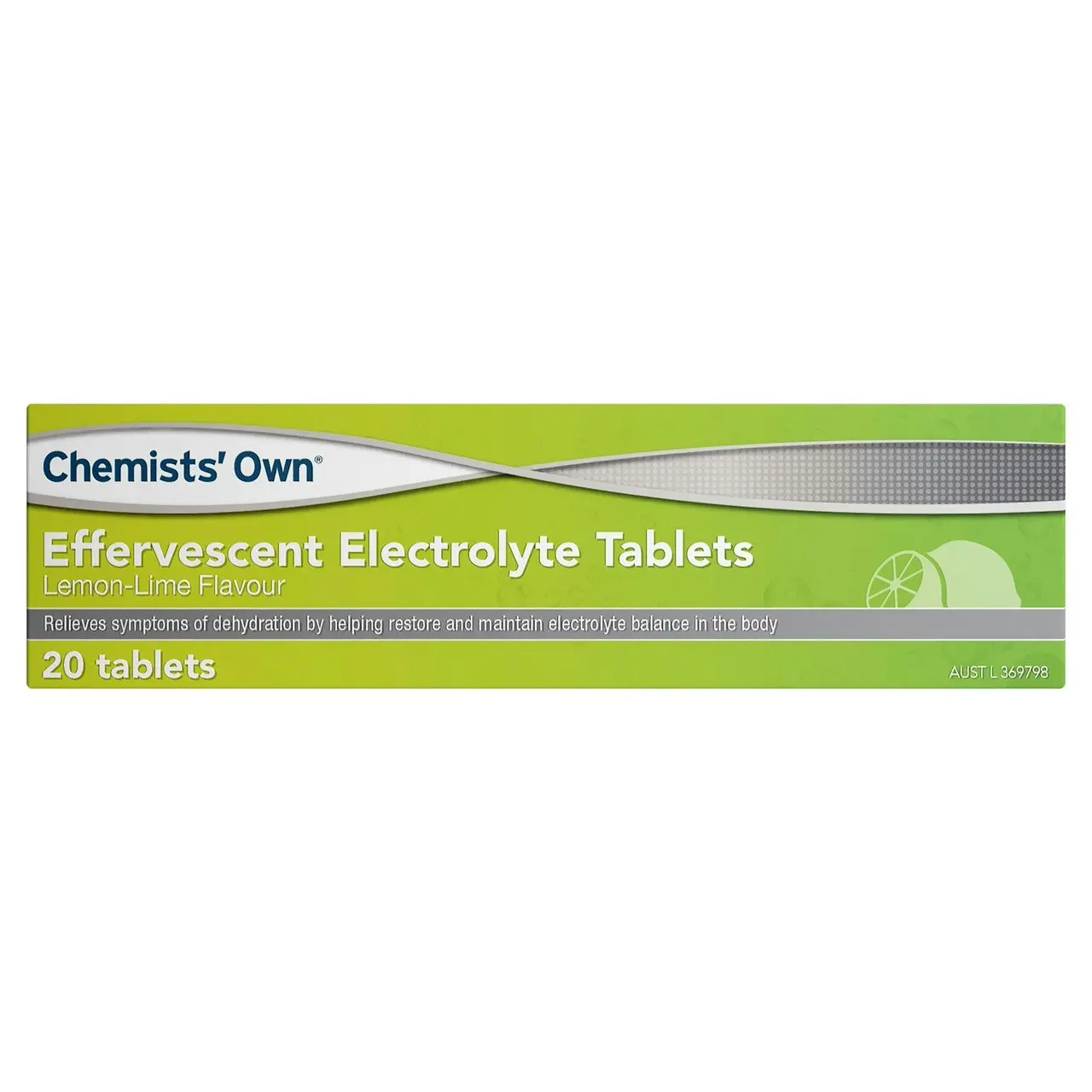 Chemists' Own Effervescent Electrolyte Tablets 20 Lemon Lime