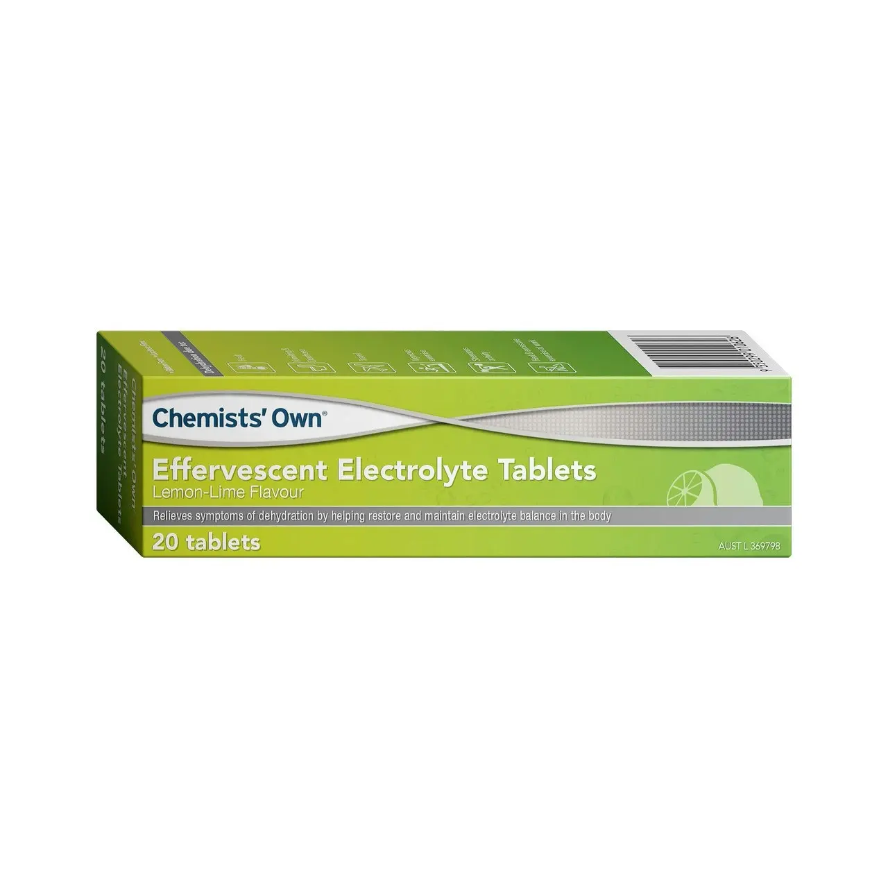 Chemists' Own Effervescent Electrolyte Tablets 20 Lemon Lime