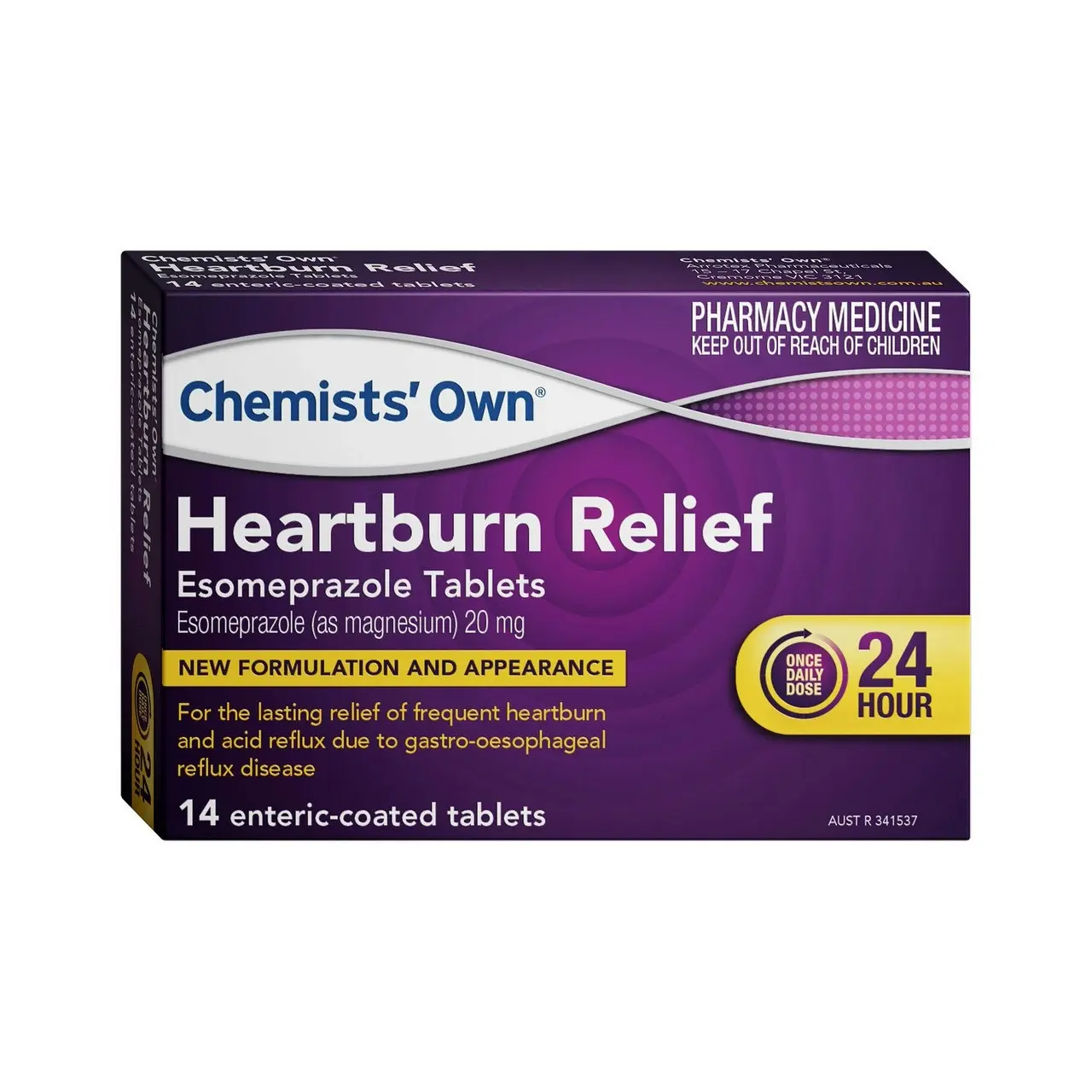 Chemists Own Heartburn Relief Esomeprazole Tablets 14