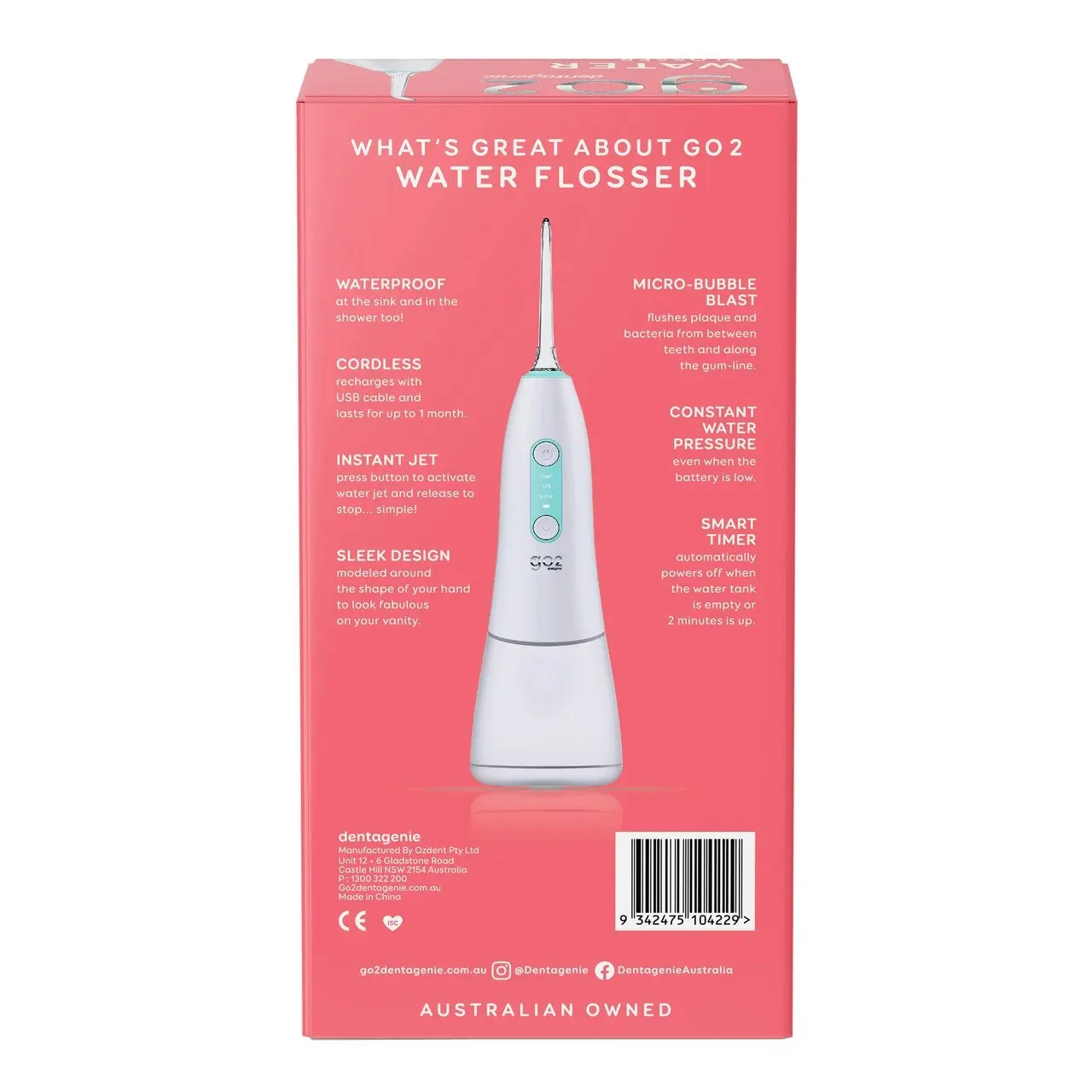 GO2 Dentagenie Water Flosser