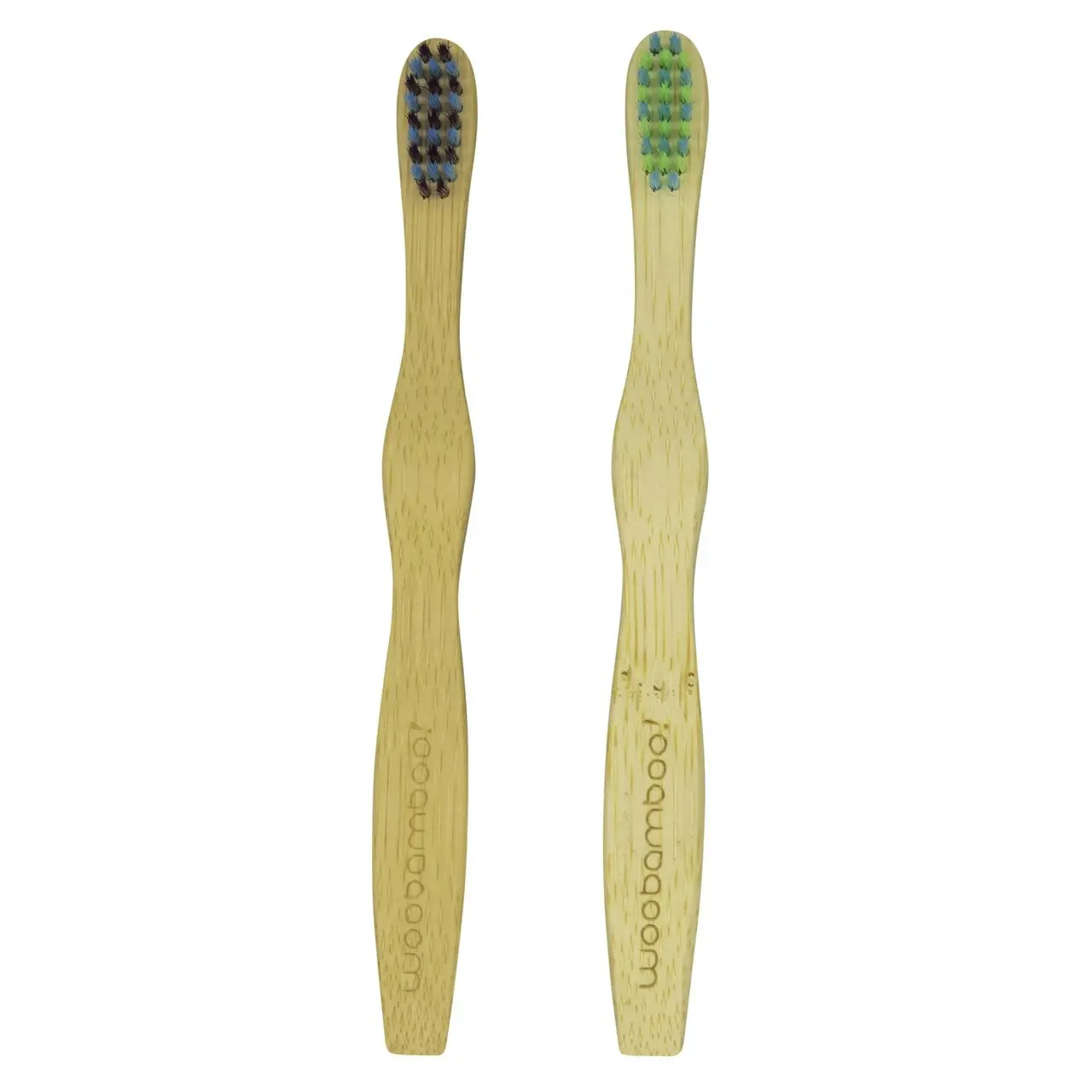 Woobamboo Bamboo Toothbrush Kids 2pk