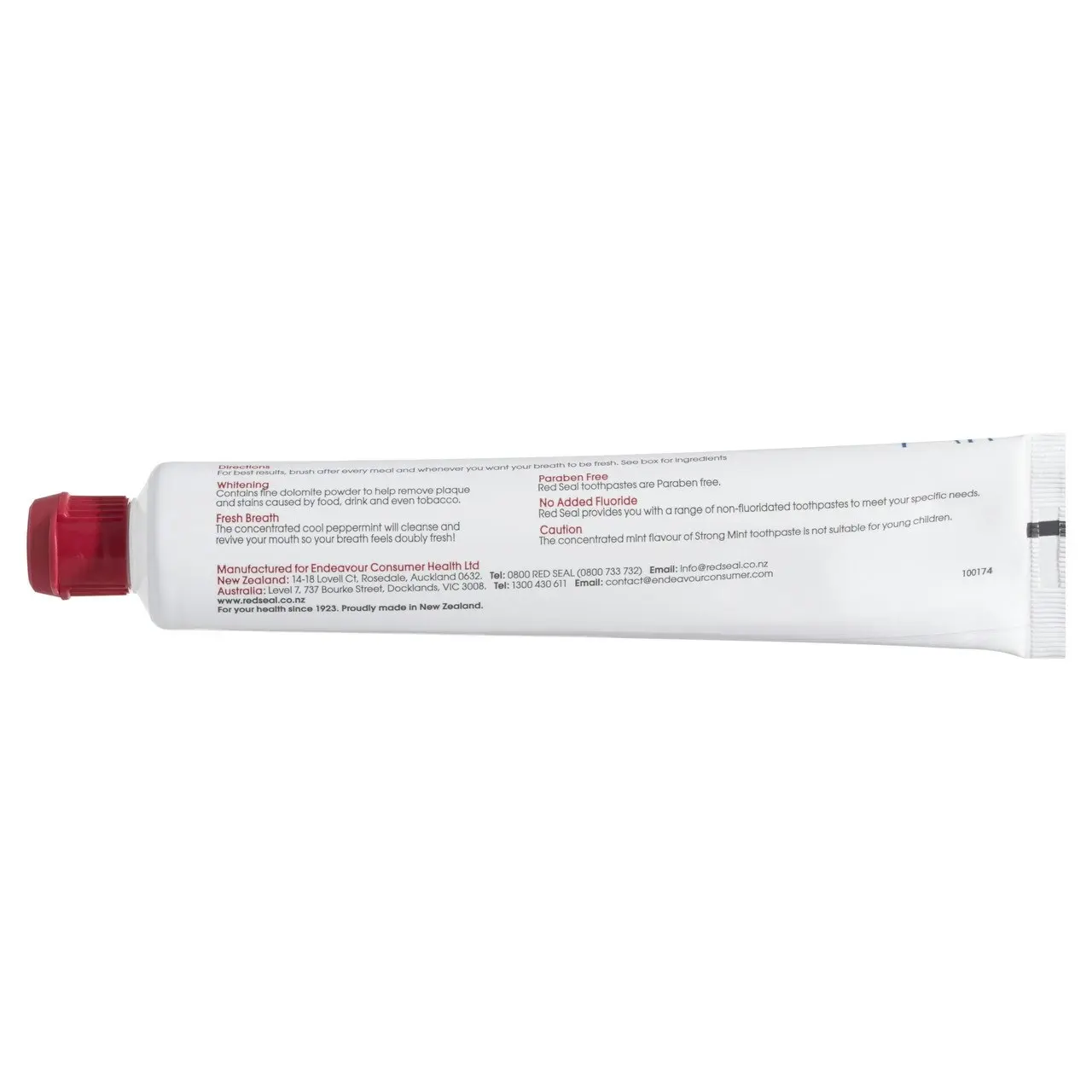 Red Seal Strong Mint Toothpaste 100g