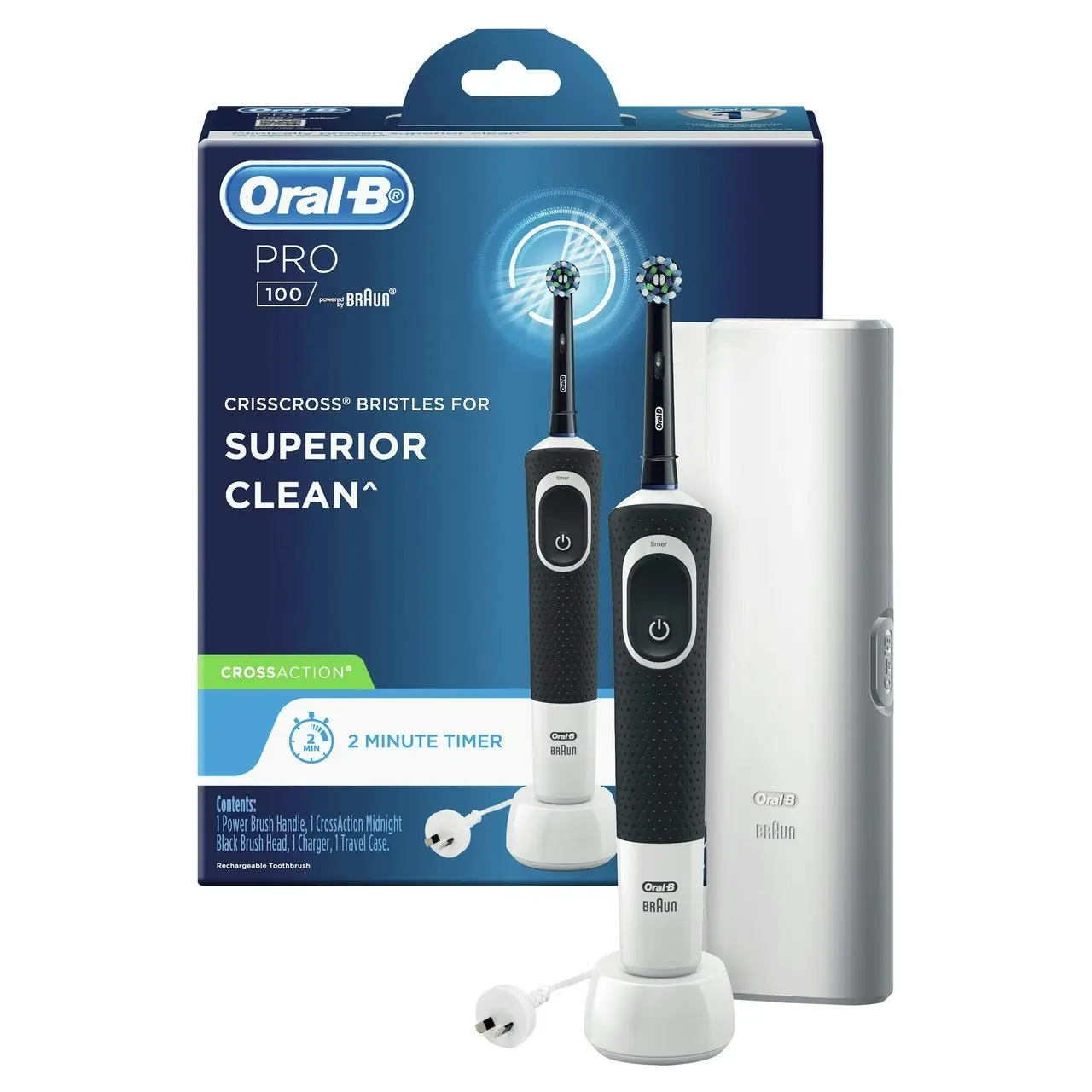 Oral-B Pro 100 Cross Action Clean Electric Toothbrush