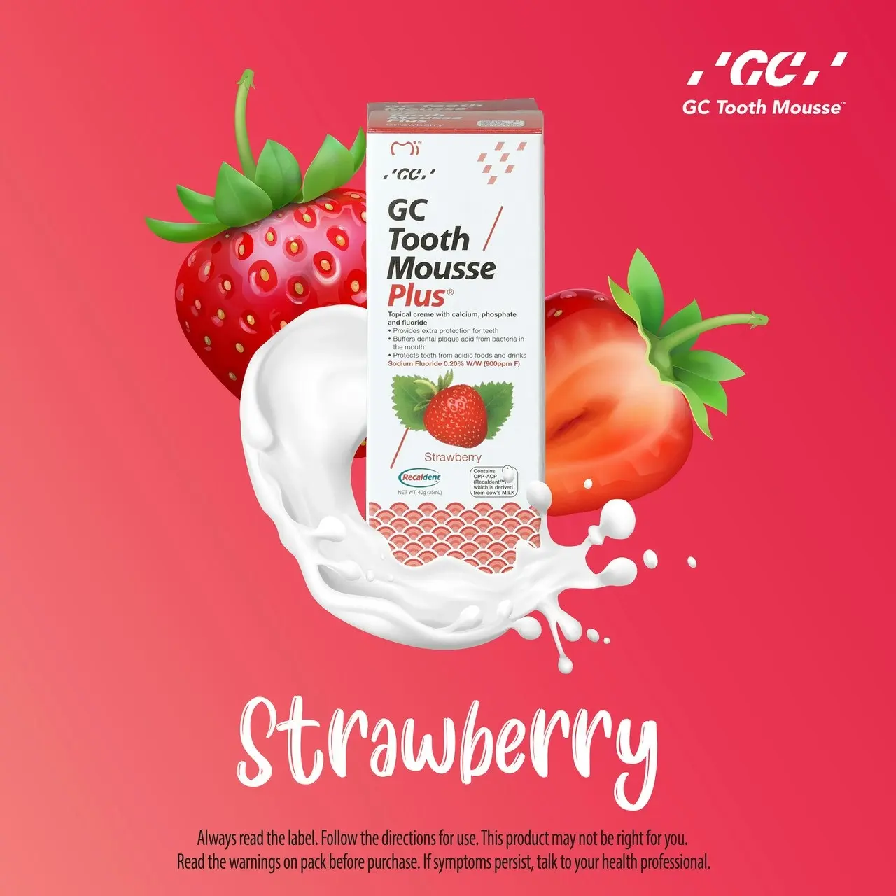 GC Tooth Mousse(TM) Plus Strawberry