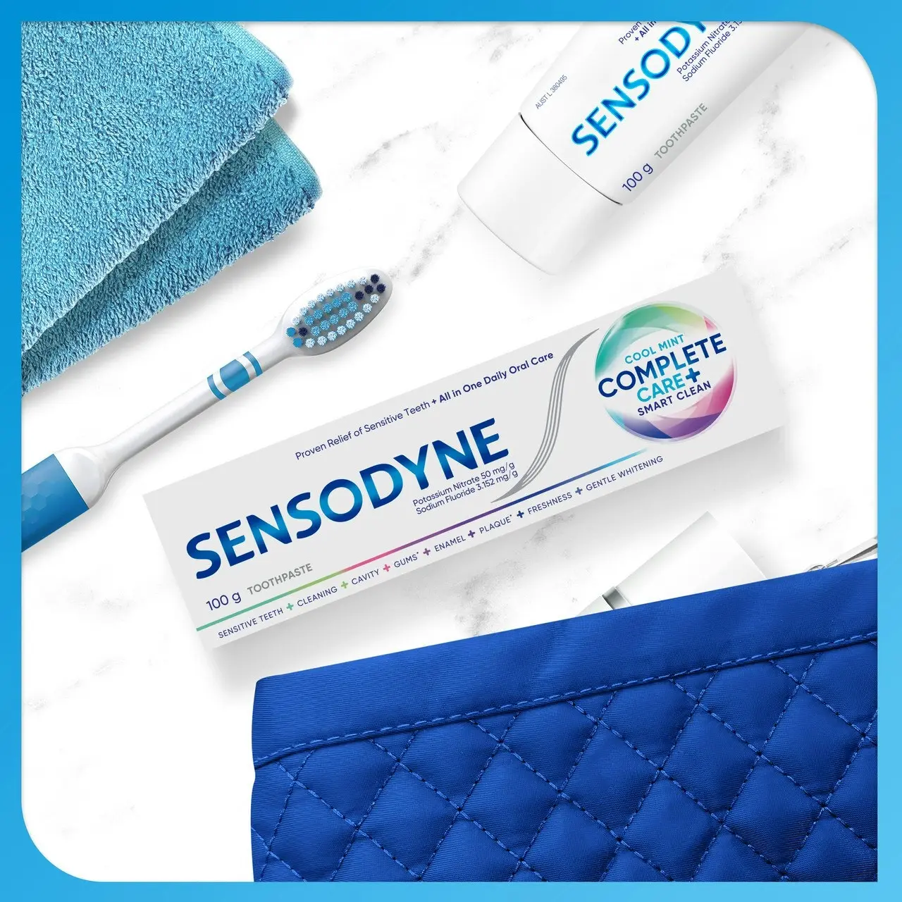 Sensodyne Cool Mint Complete Care+ Smart Clean 100g