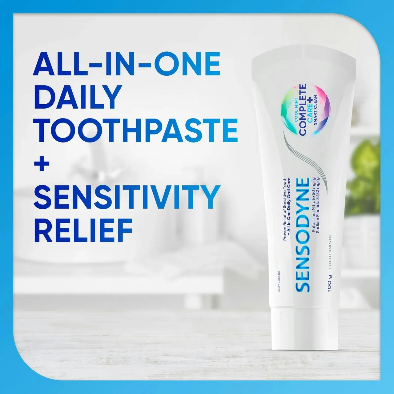 Sensodyne Cool Mint Complete Care+ Smart Clean 100g