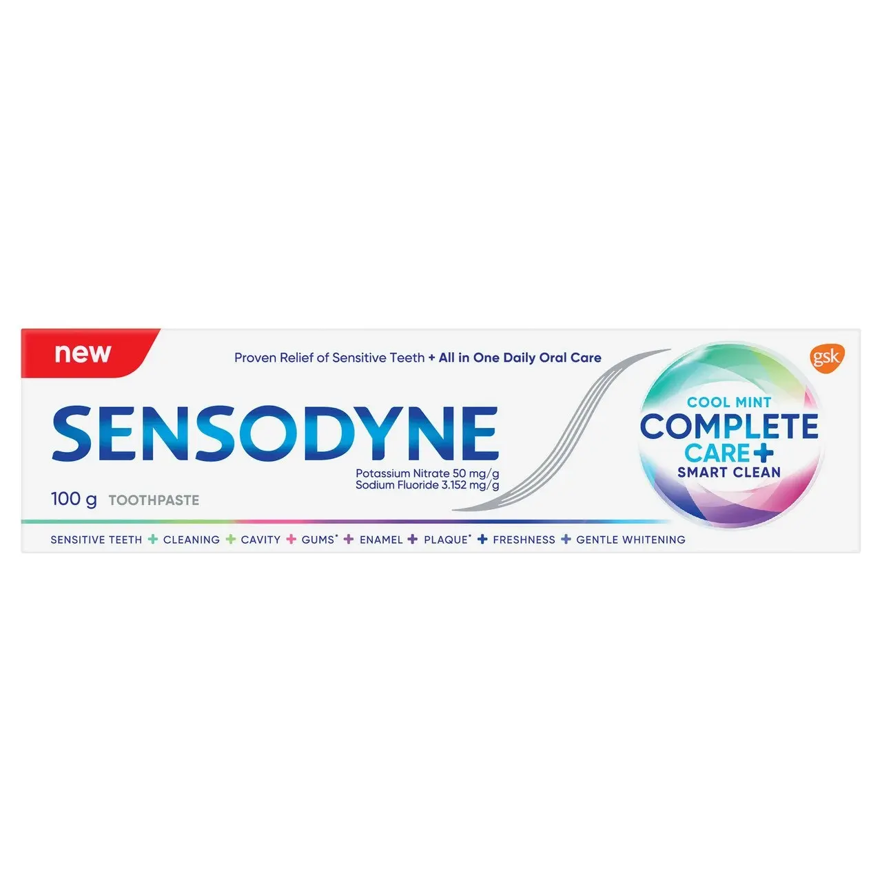 Sensodyne Cool Mint Complete Care+ Smart Clean 100g