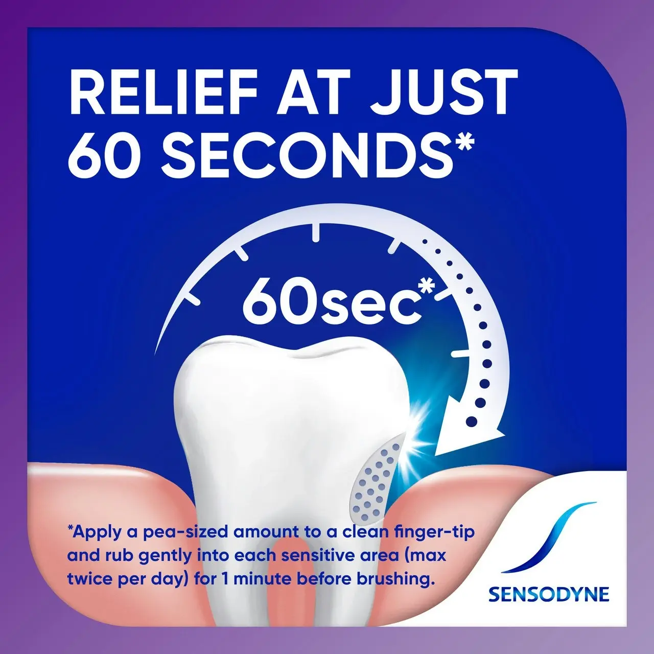 Sensodyne Rapid Relief Extra Fresh Sensitivity Toothpaste 100g