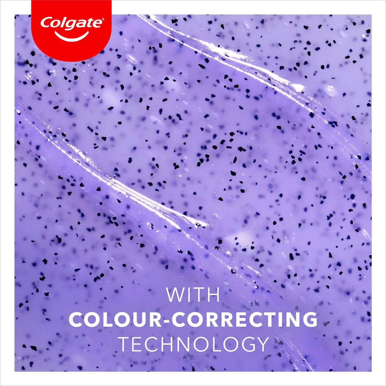 Colgate Advanced Whitening Purple Toothpaste, 120g, Colour Correcting Technology, Stain Protection