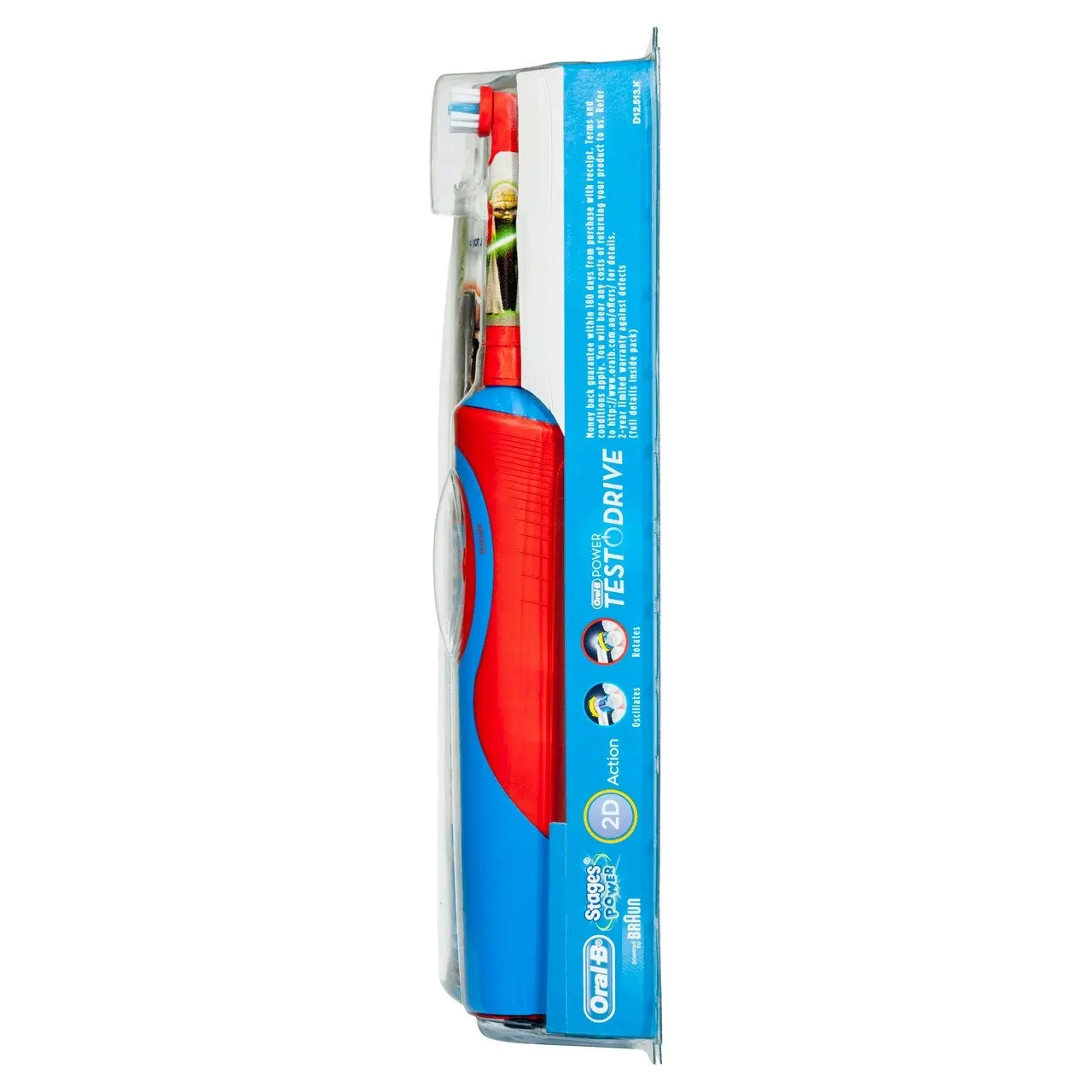 Oral-B Kids Spiderman 3+ Years Clean Extra Soft Electric Toothbrush