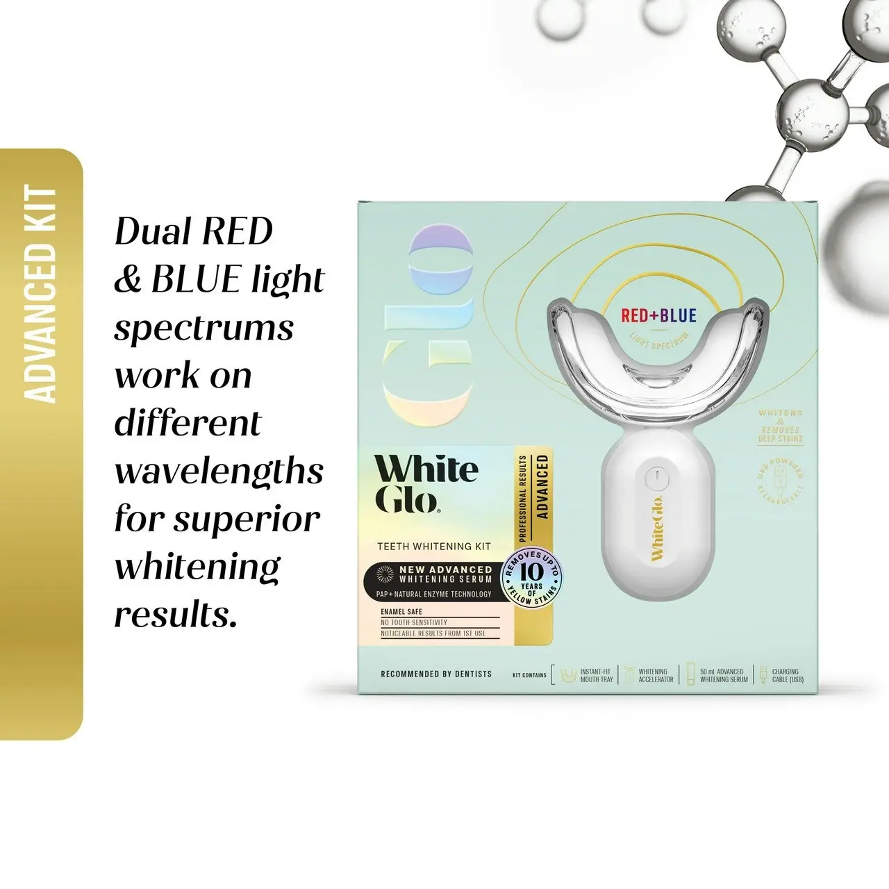 White Glo Advanced Teeth Whitening Kit