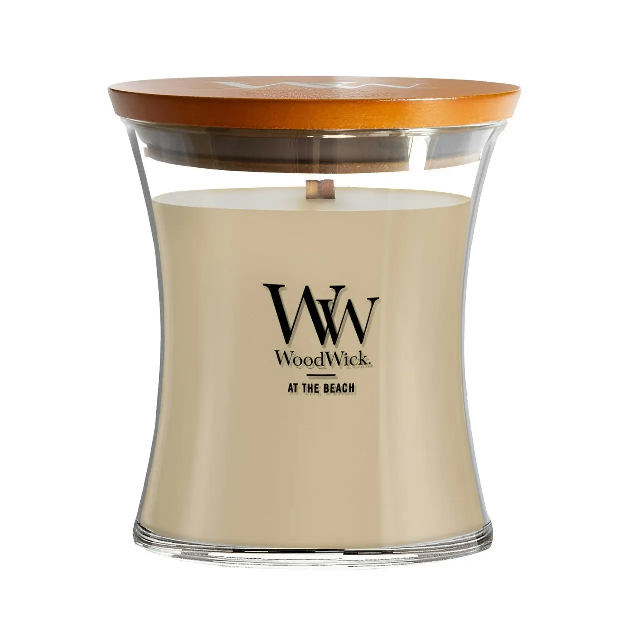 WoodWick Medium At The Beach Scented Candle