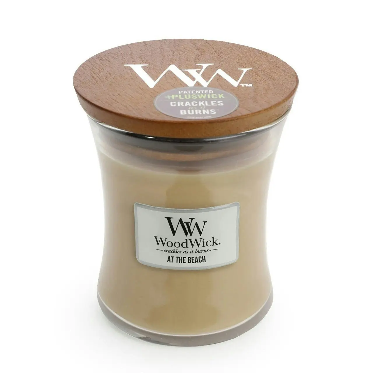 WoodWick Medium At The Beach Scented Candle